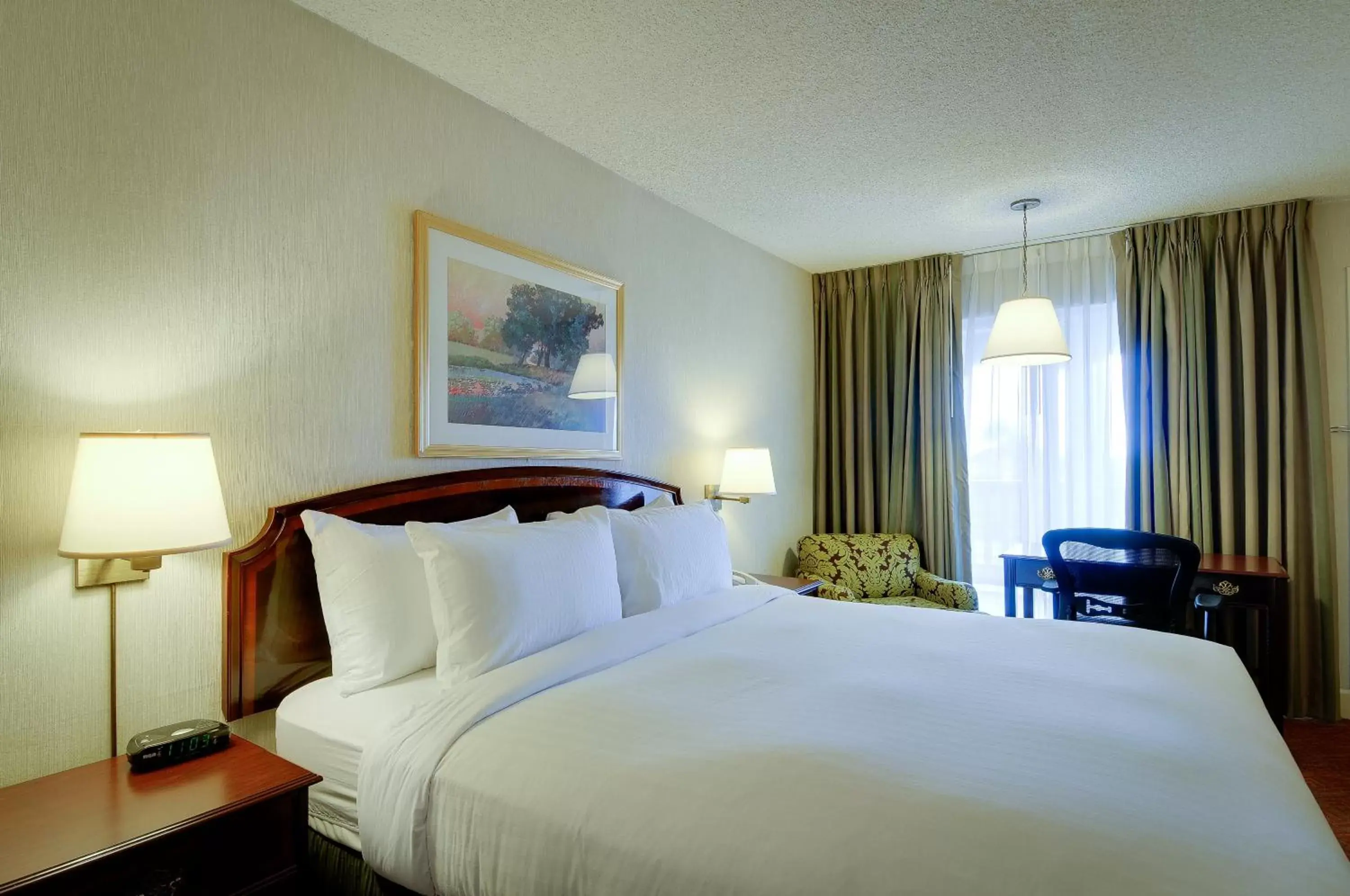 King Bed Bay View Room in Vagabond Inn Executive SFO King Bed Bay View Room in Vagabond Inn Executive SFO