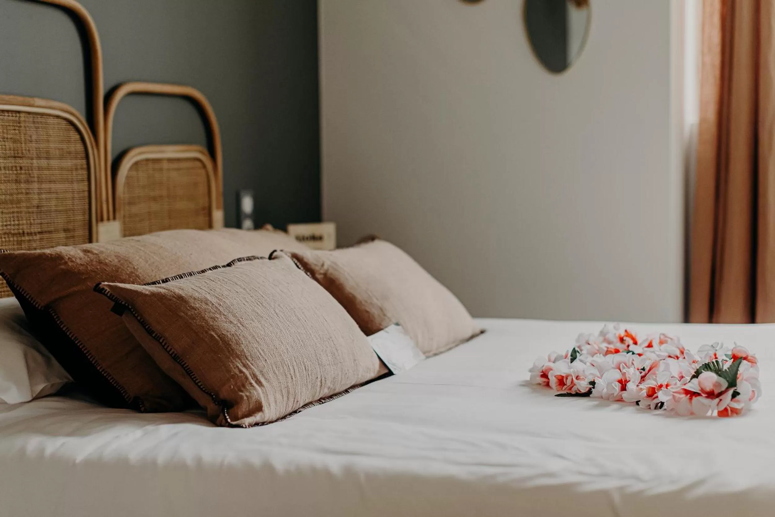 Bed in Hôtel PALMITO