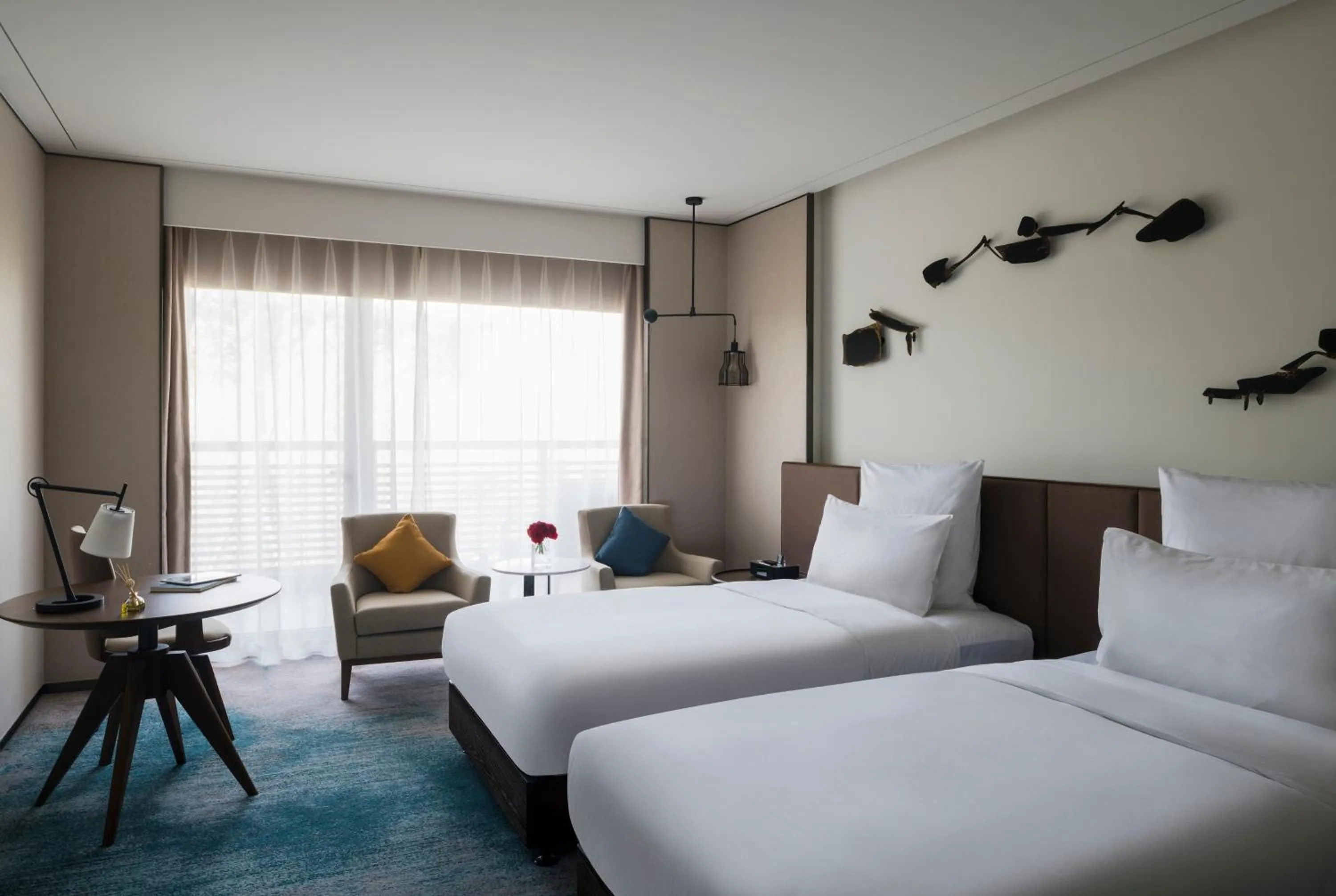 Photo of the whole room, Bed in Pullman Zhouzhuang