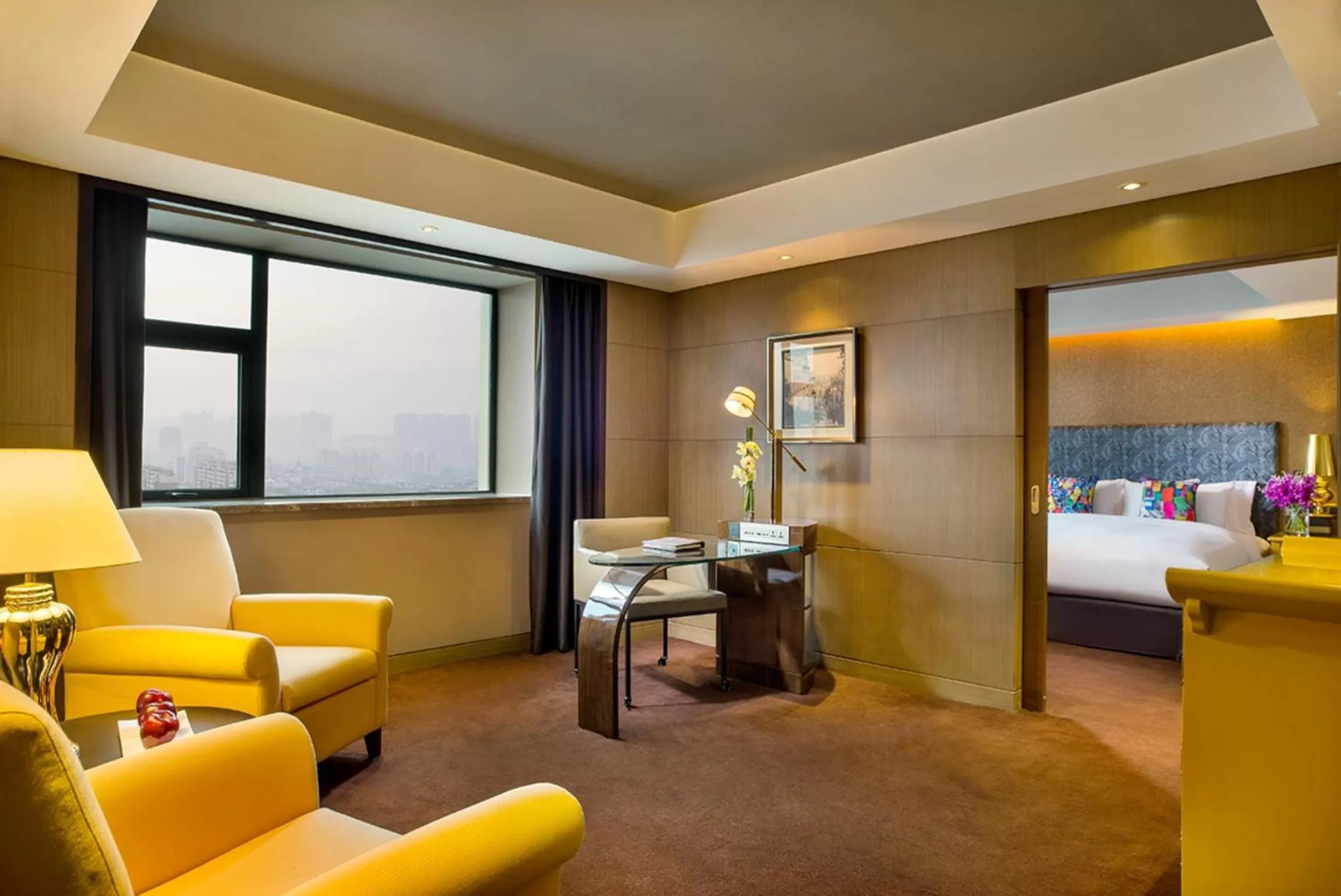 Two-Bedroom Family Suite with Two King Beds in Sofitel Zhengzhou International