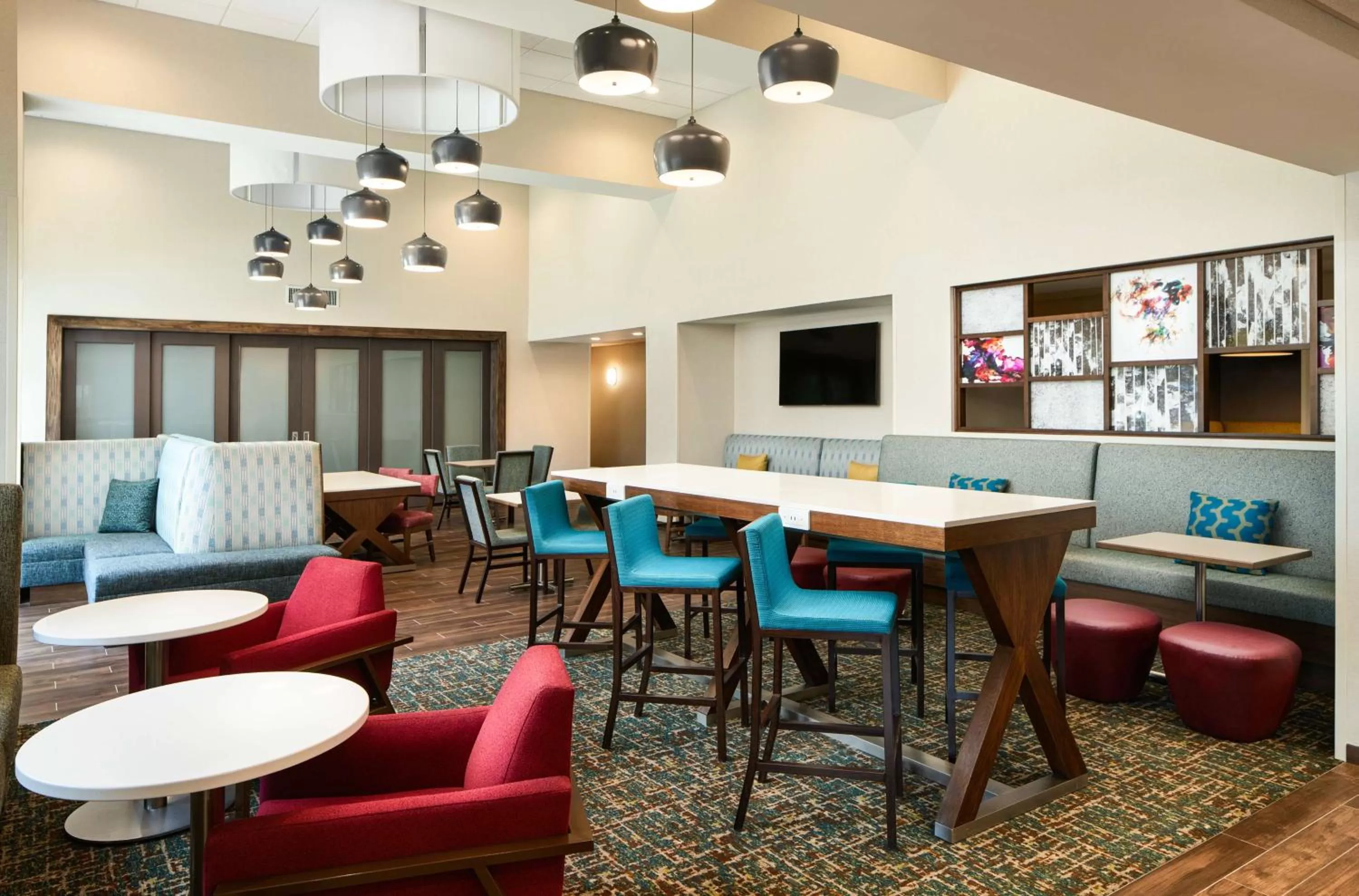 Lobby or reception in Hampton Inn Clewiston