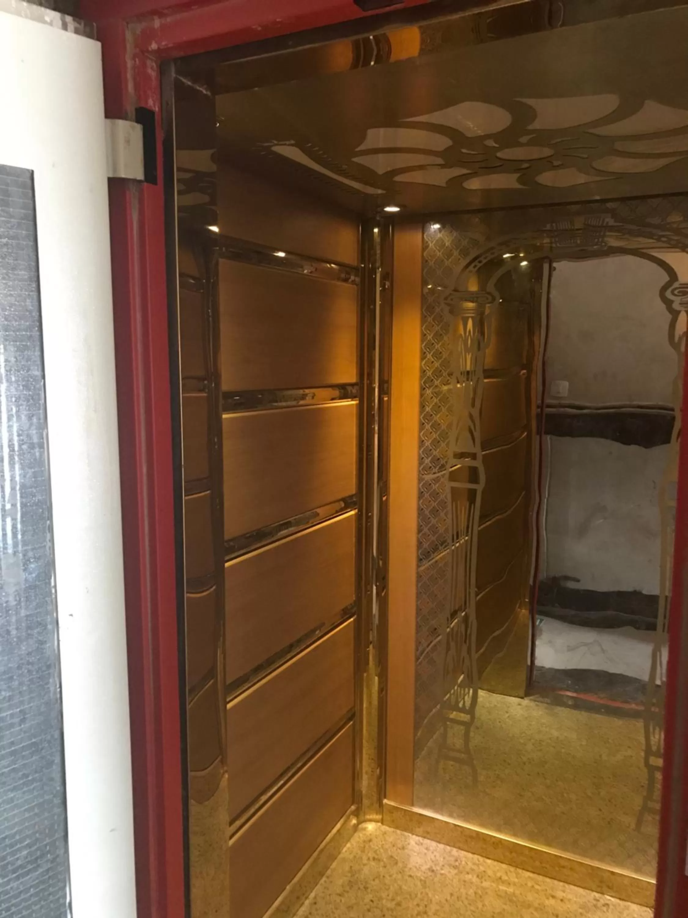 elevator, Bathroom in Charbel apartments