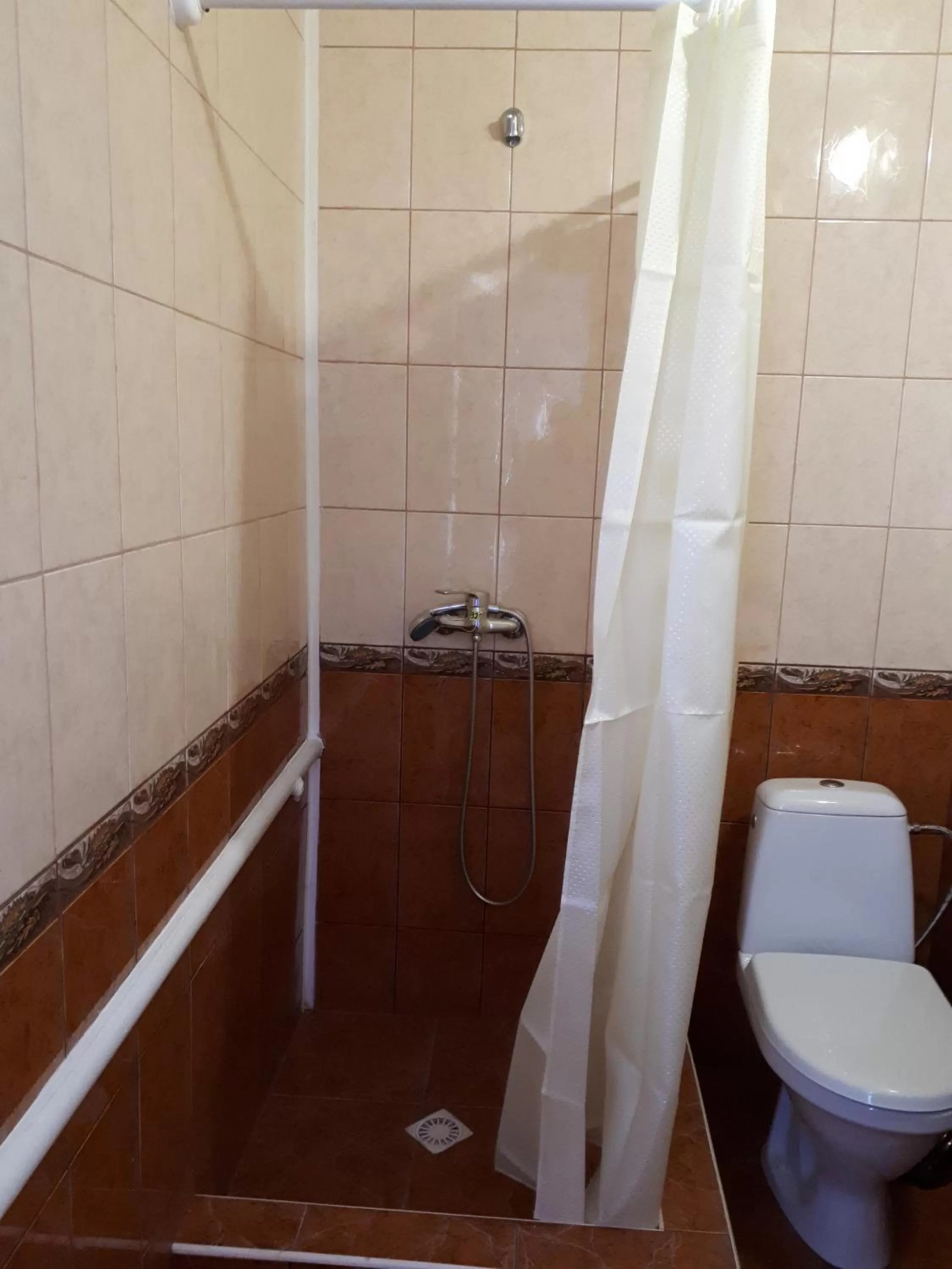 Shower in Hotel Gostynnyi Dvir