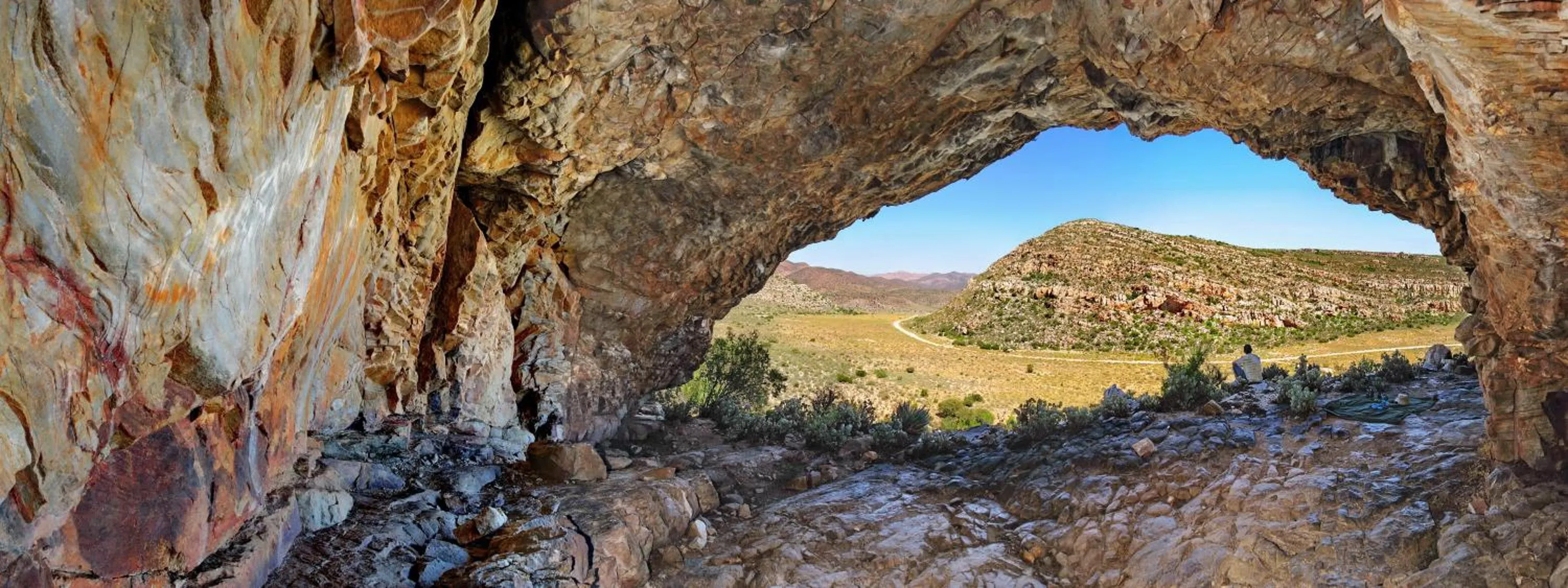 Natural landscape in Sanbona Wildlife Reserve