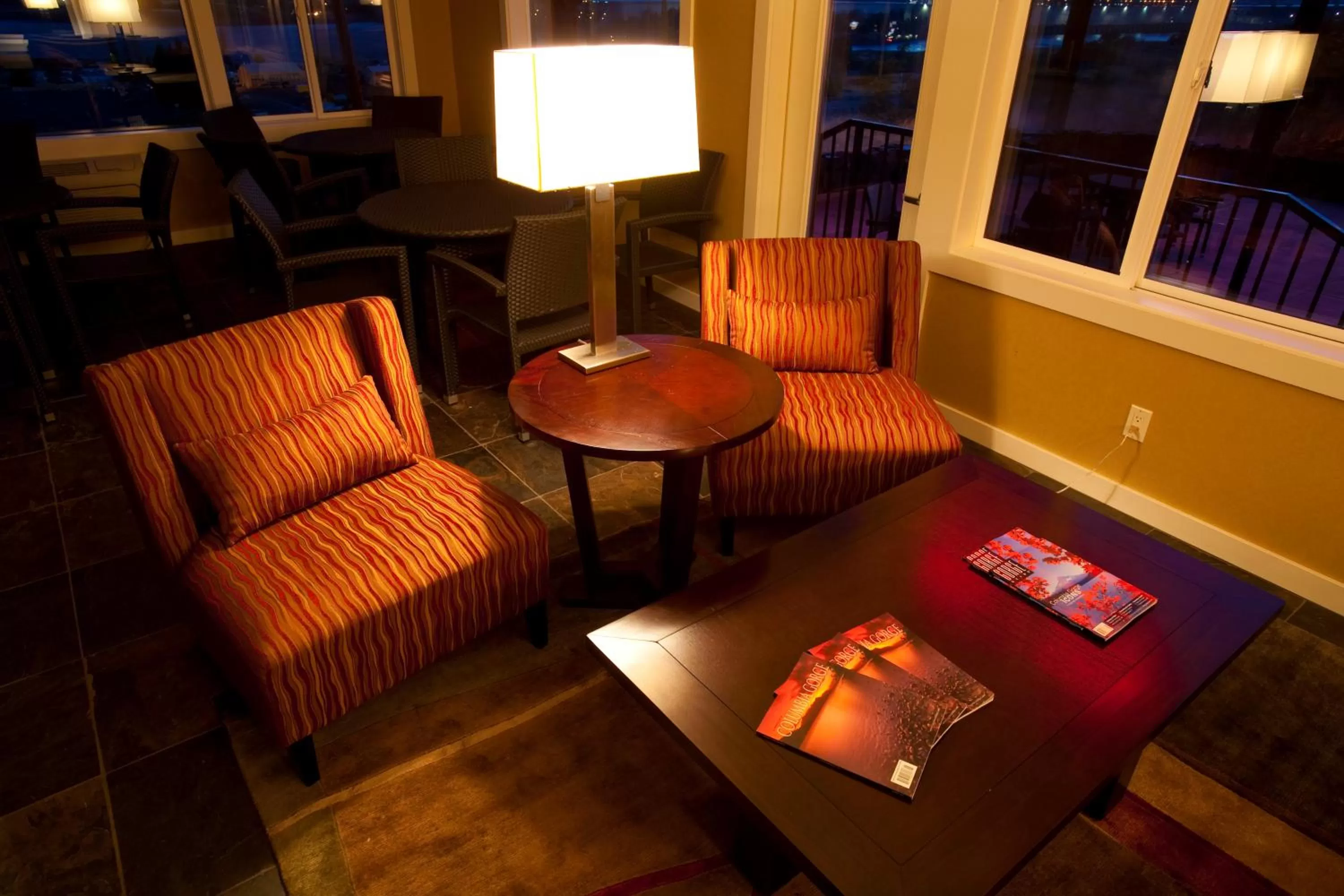 Lobby or reception in Celilo Inn