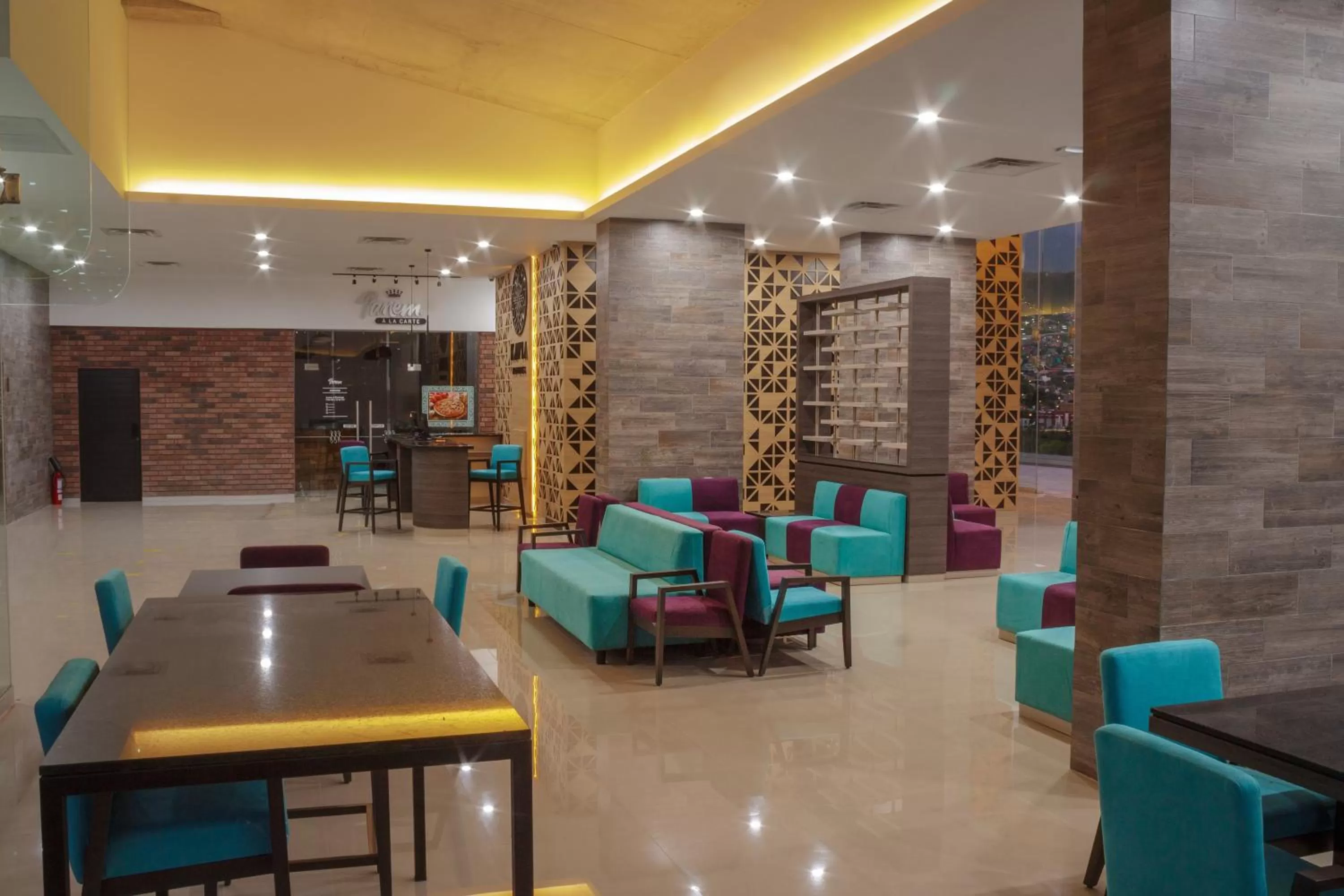 Lobby or reception in Hotel Kavia Monterrey