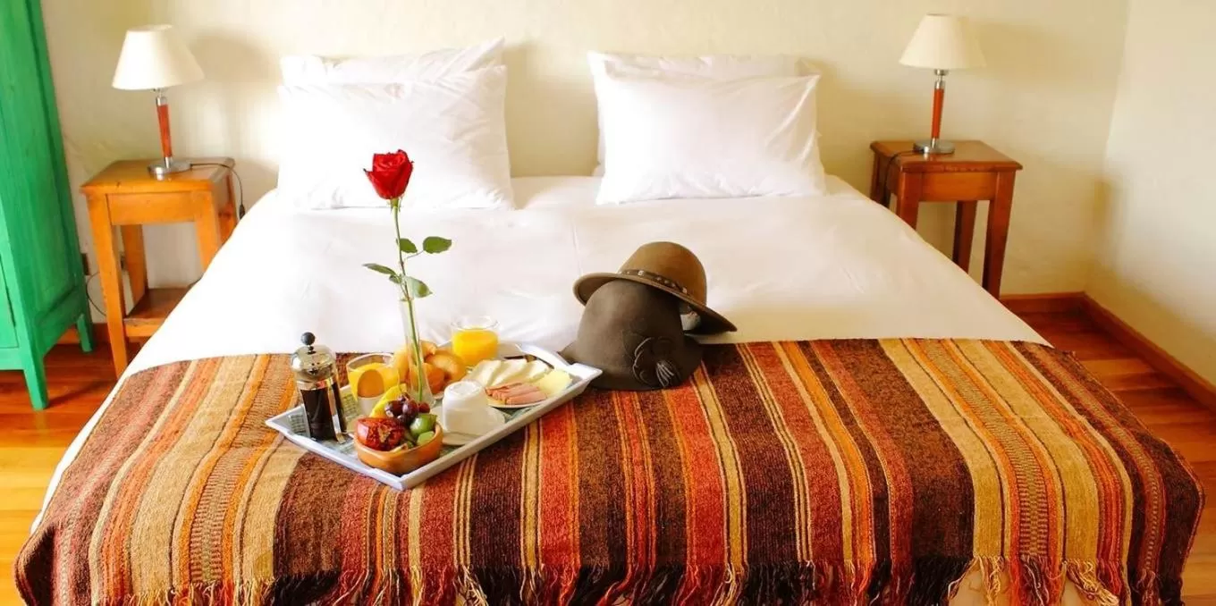 Bed in Hotel Terraviña