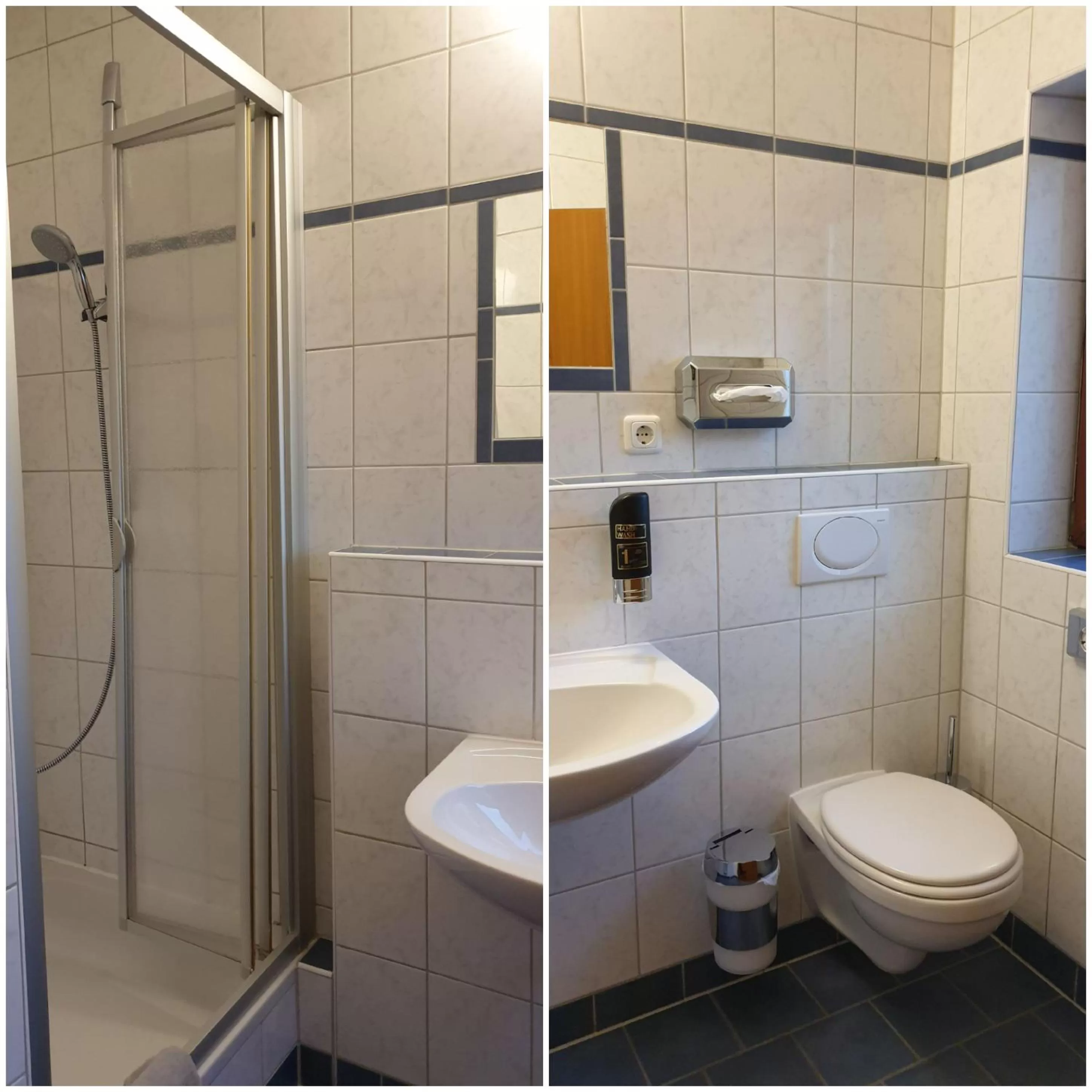 Bathroom in Mainstern Hotel