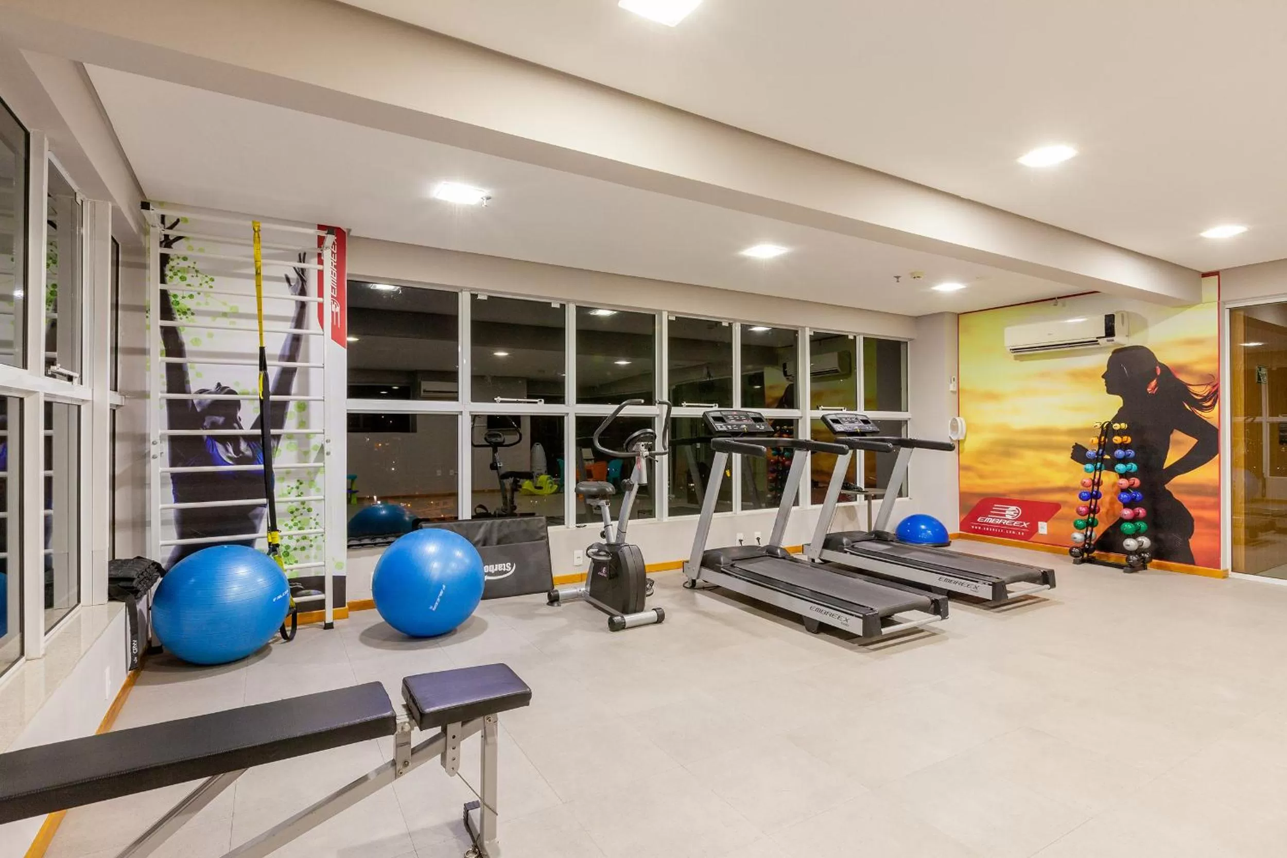 Fitness centre/facilities in Tri Hotel Executive Brusque