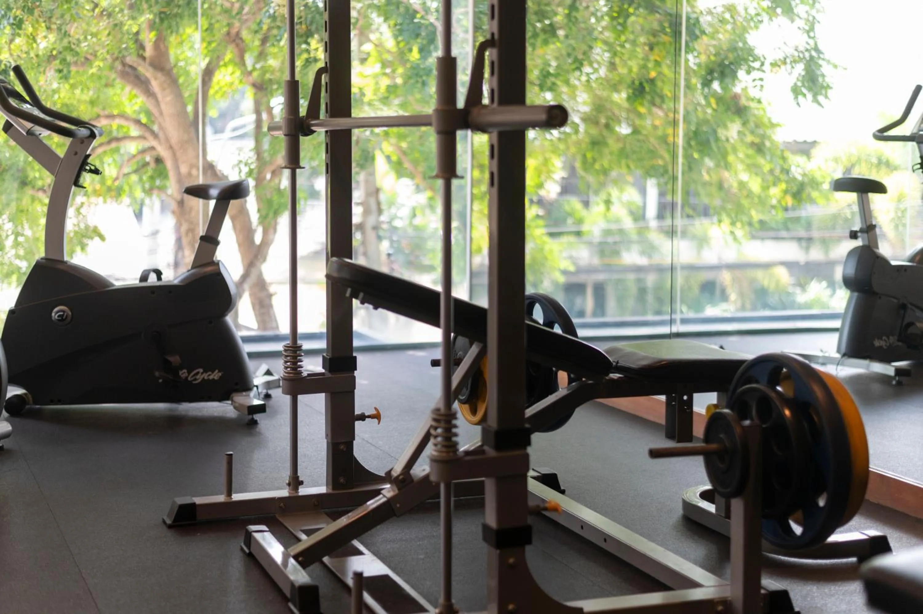 Fitness centre/facilities in Woodlands Suites Serviced Residences