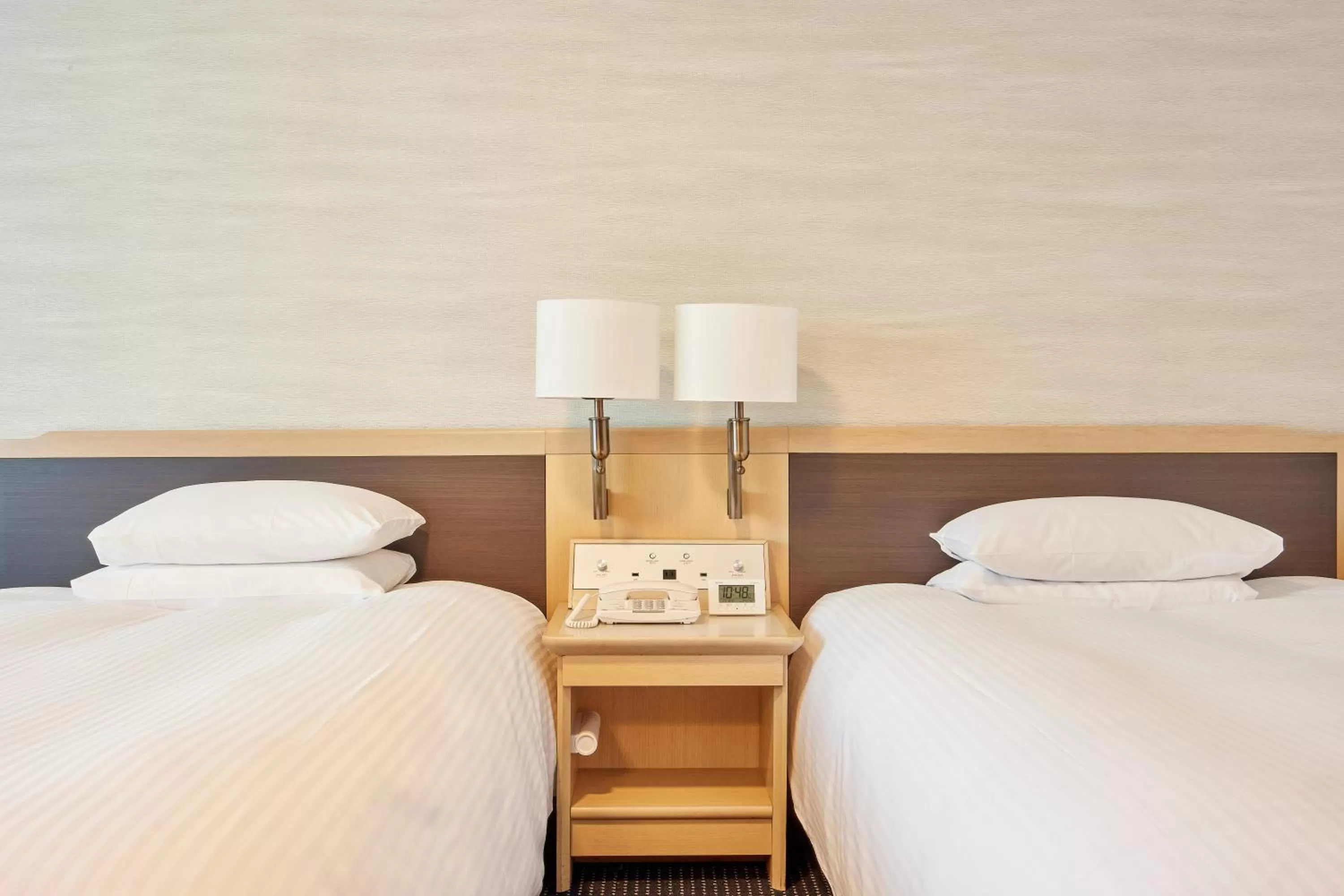 Bed in Hotel Nikko Narita