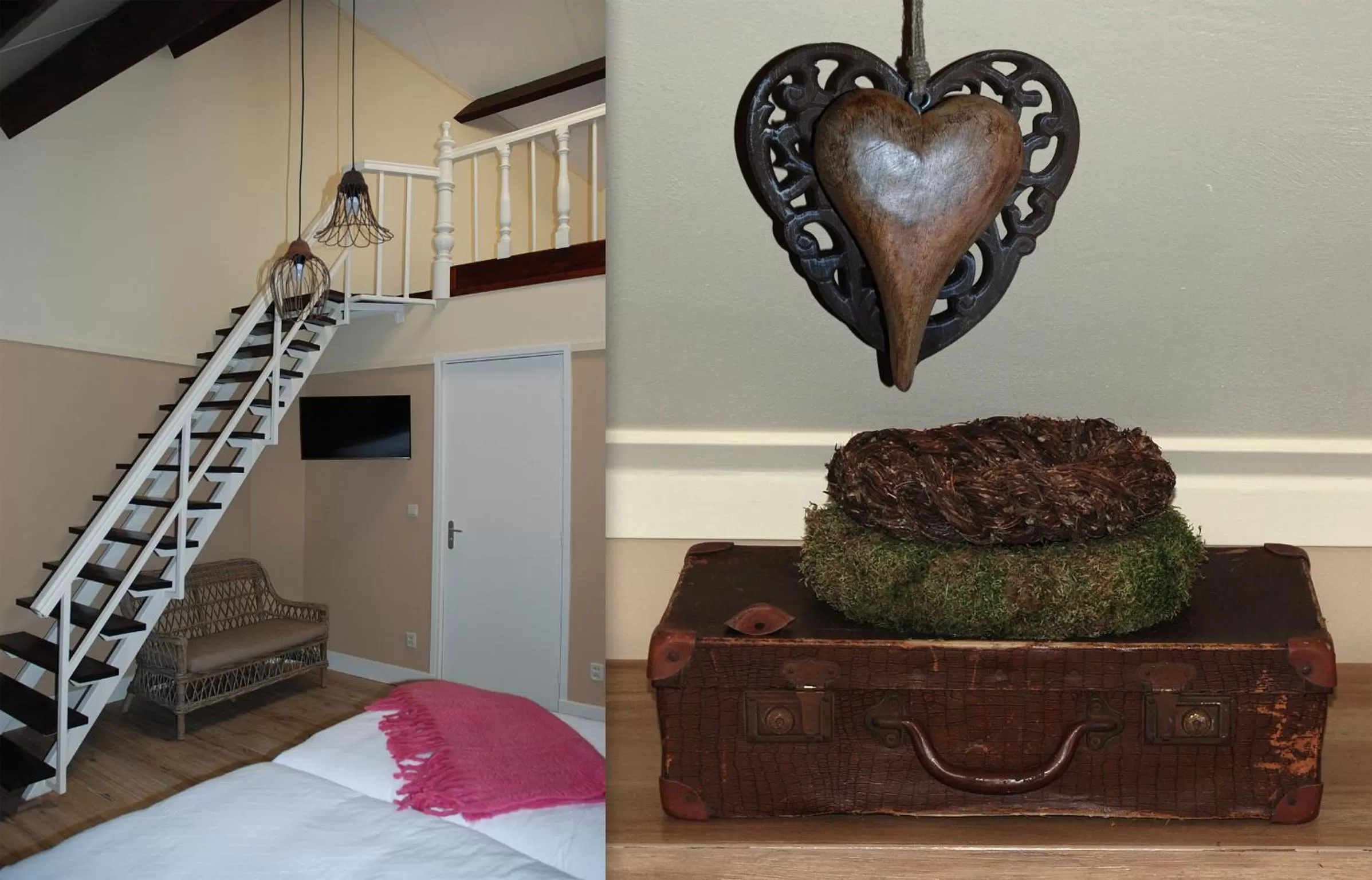 Decorative detail in Bed en Breakfast VerdeSud