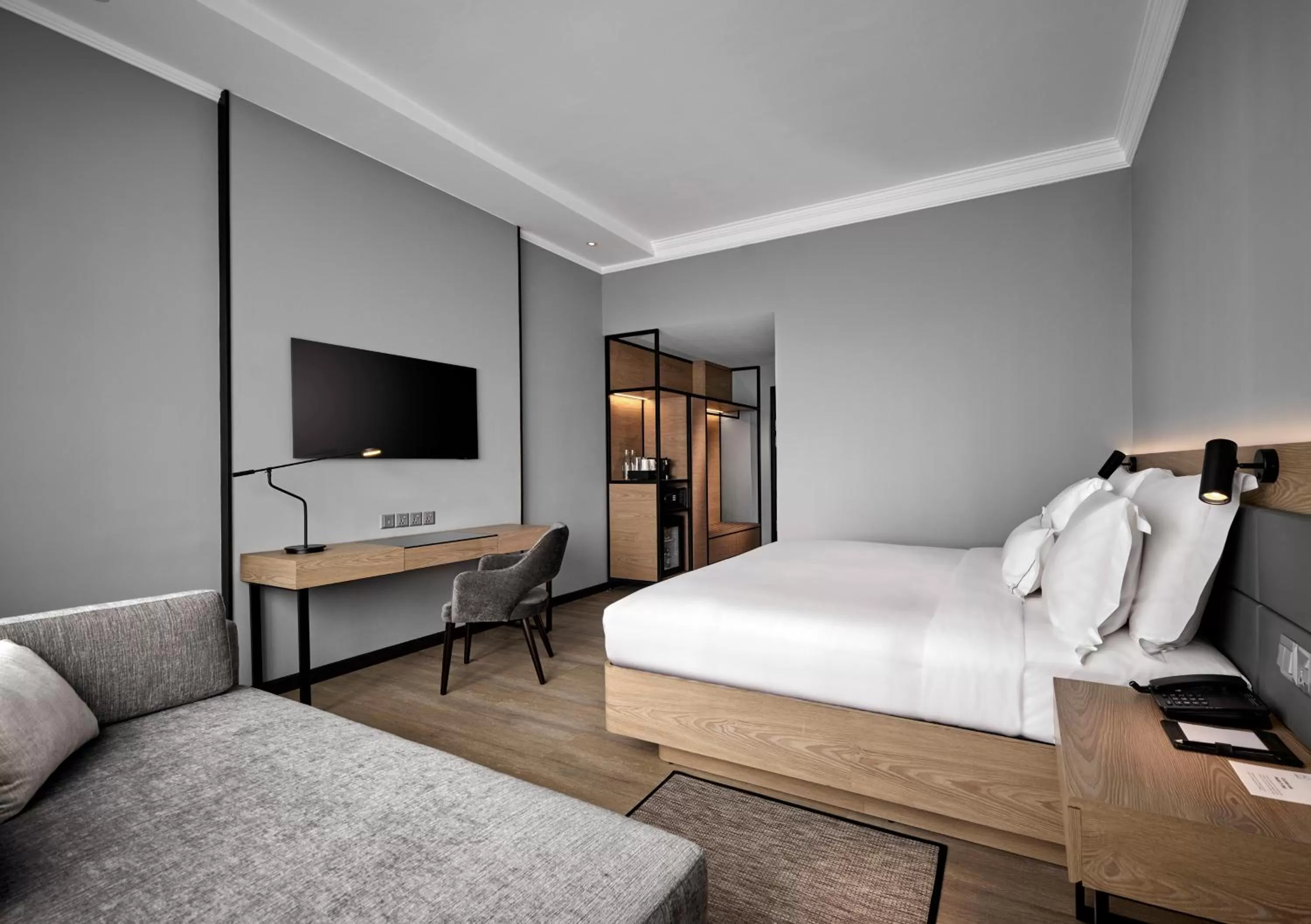 Bedroom, Bed in AC Hotel by Marriott Kuantan