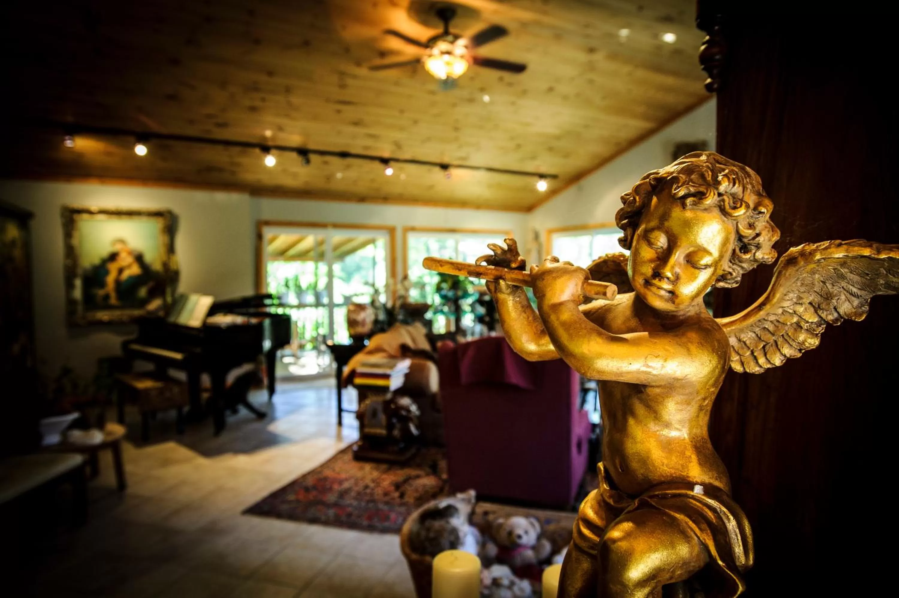 Living room in Shambhala Bed and Breakfast