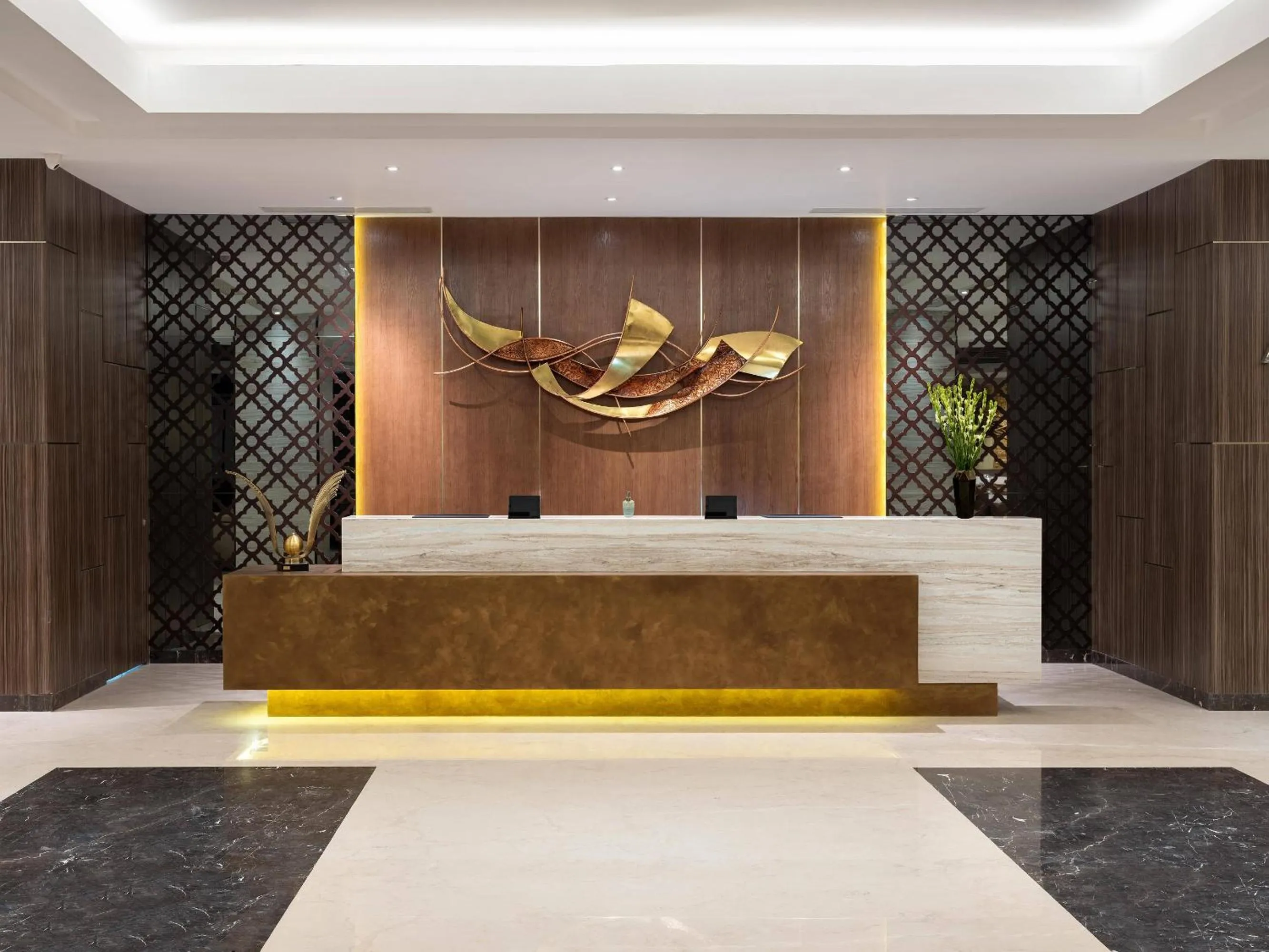 Lobby or reception in Aston Gresik Hotel & Conference Center