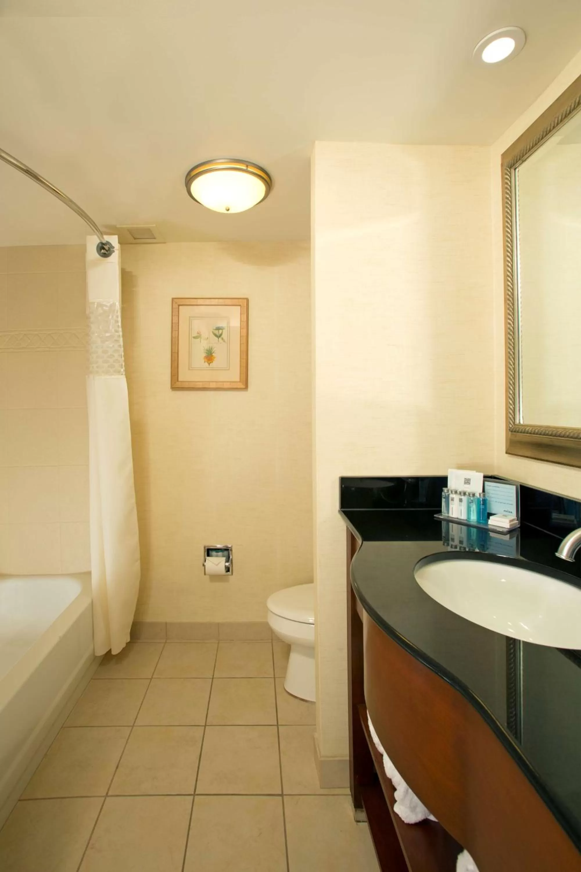 Bed in Hampton Inn Alexandria