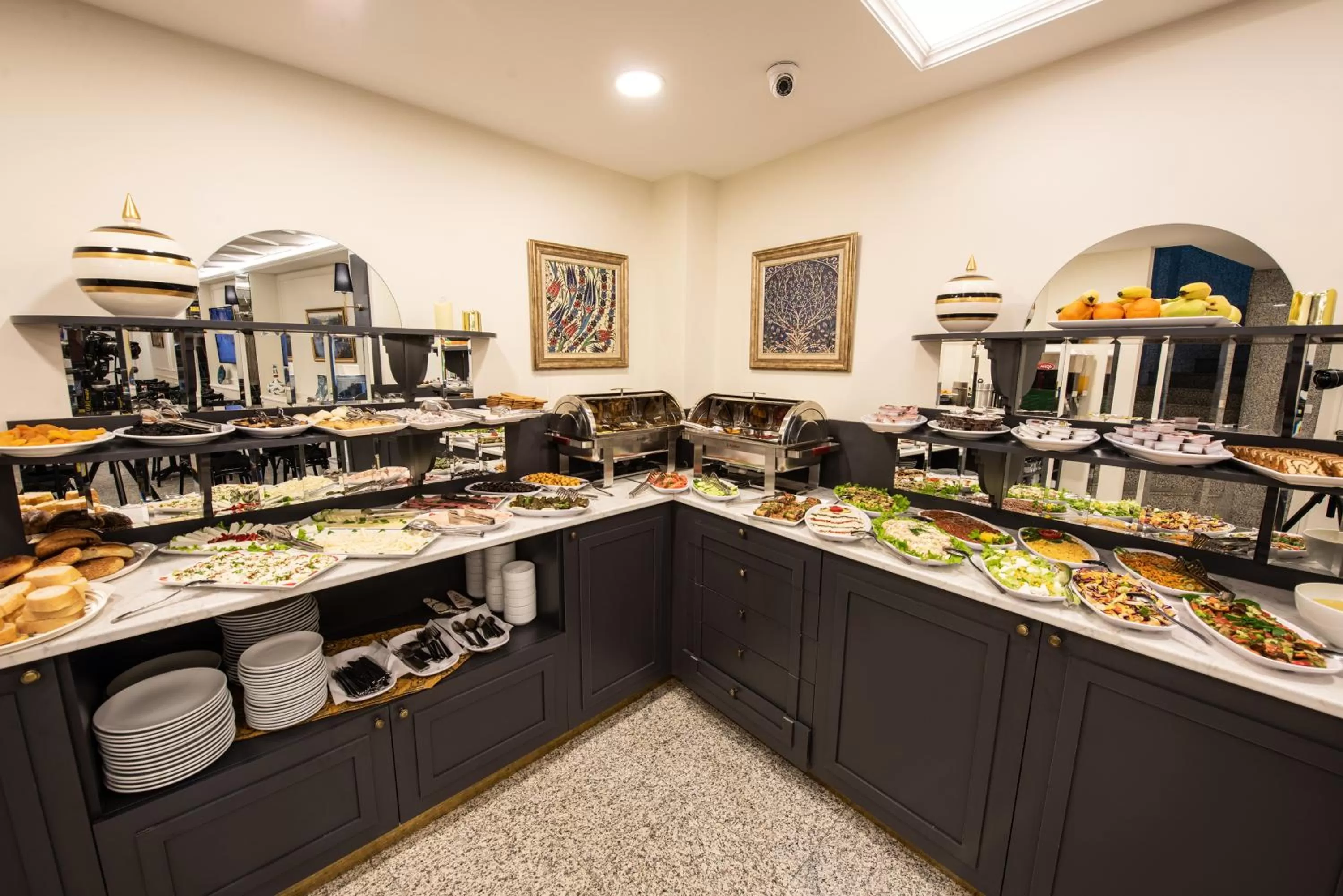 Buffet breakfast in Royal Bosphorus Hotel & SPA Hamam