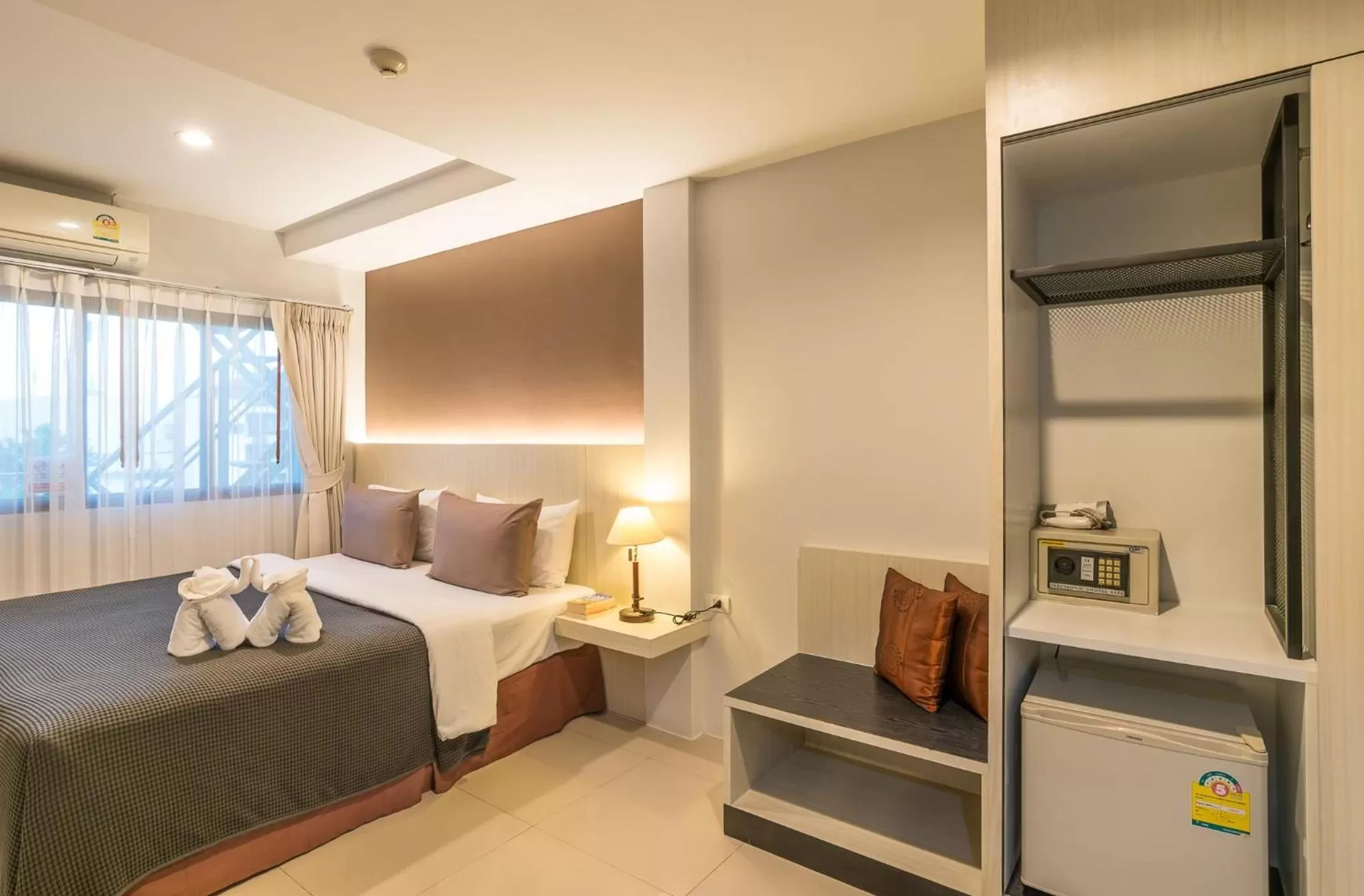 Bed in Lada Krabi Residence Hotel - SHA Plus