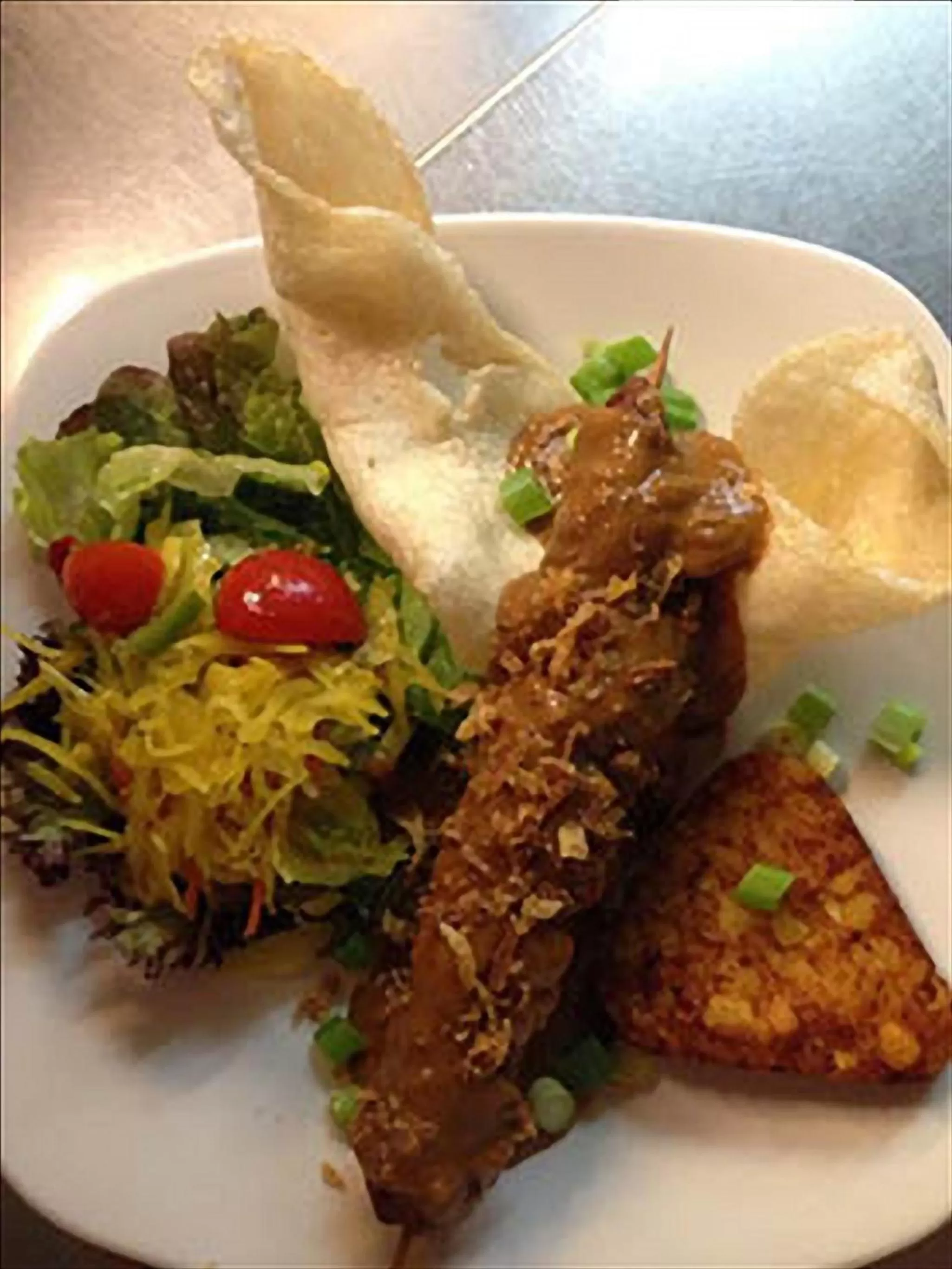 Dinner, Food in Hotel Brasserie Oud Maren