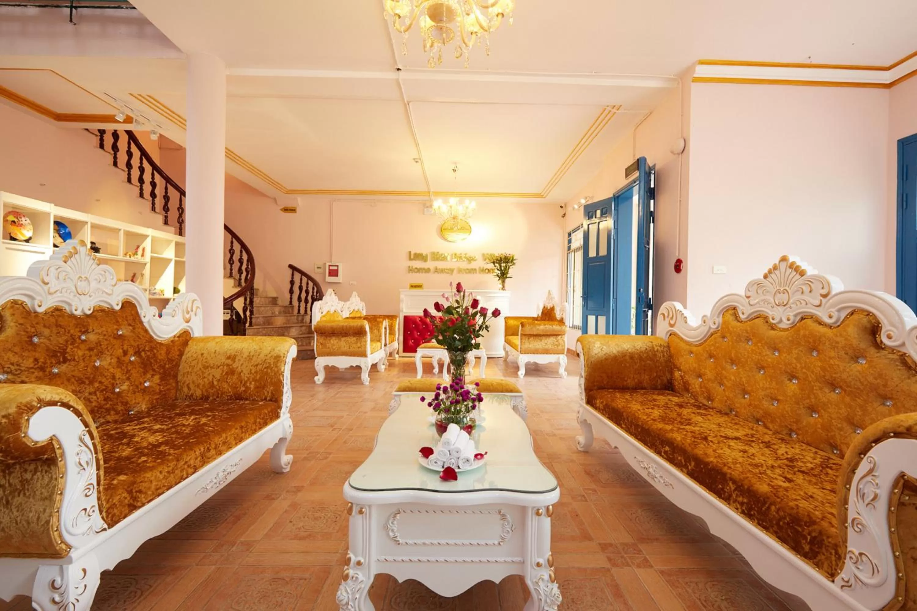 Living room in Lucky Budda Inn Villa