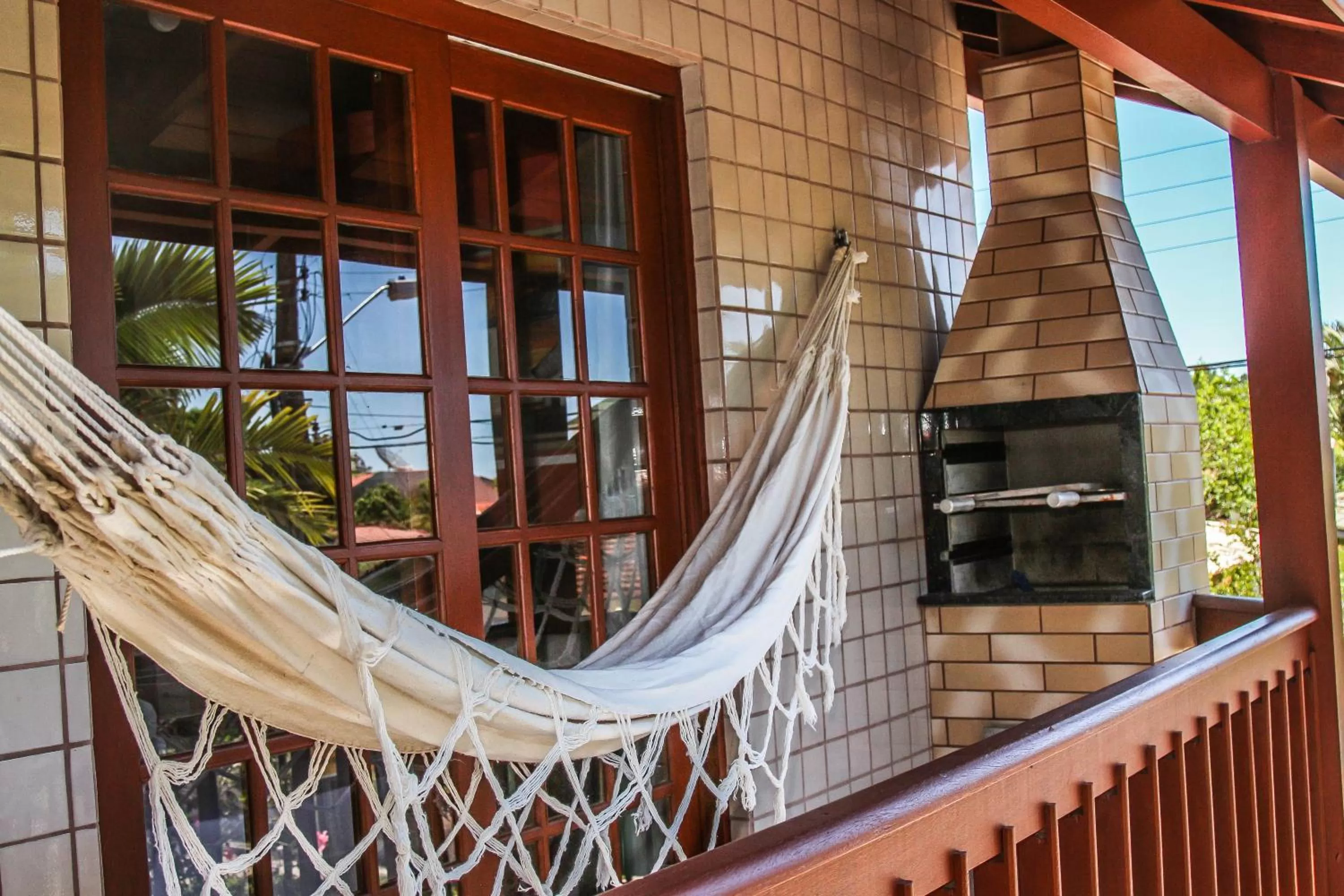 BBQ facilities in Pousada Arquipélago