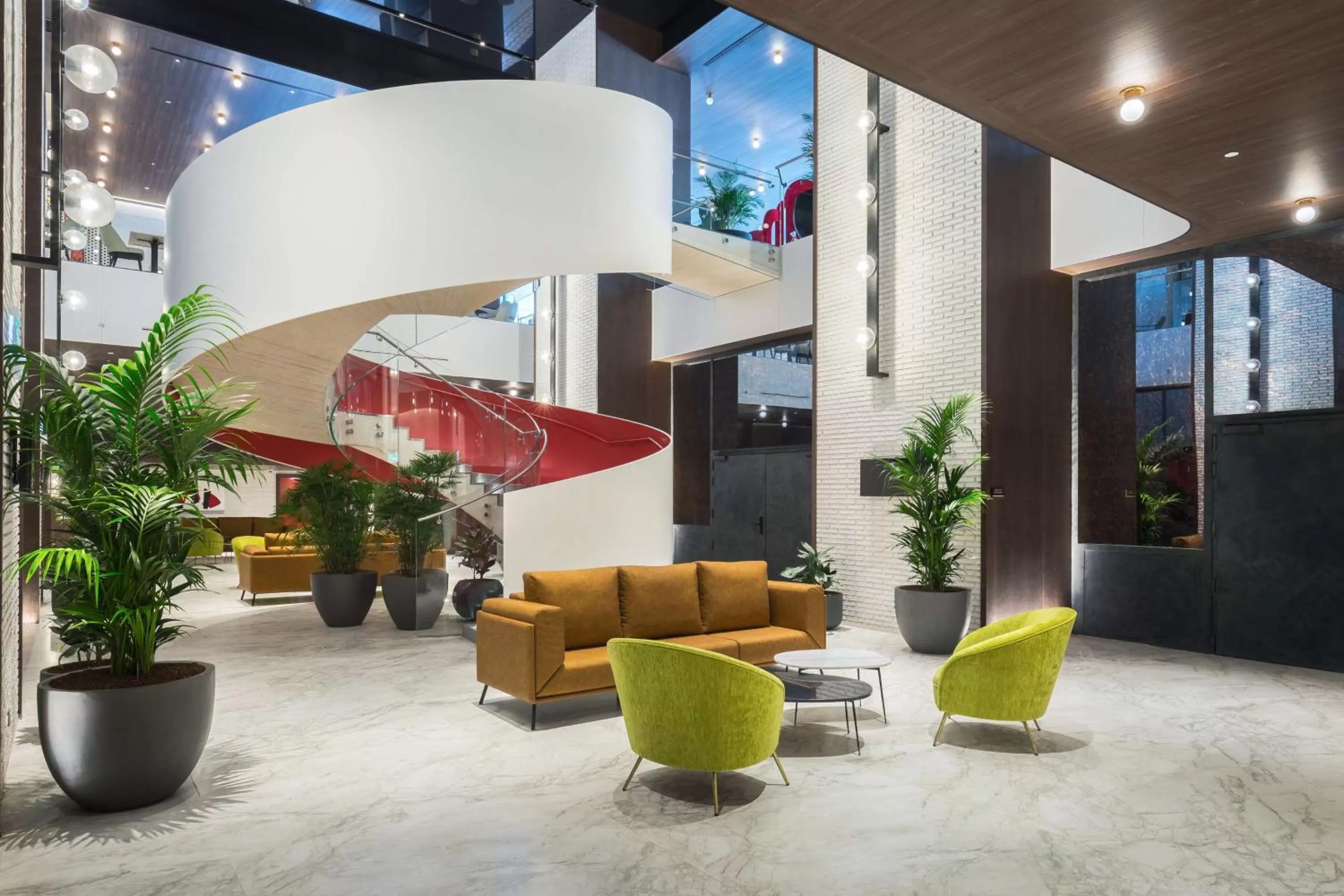 Lobby or reception in Canopy by Hilton Madrid Castellana