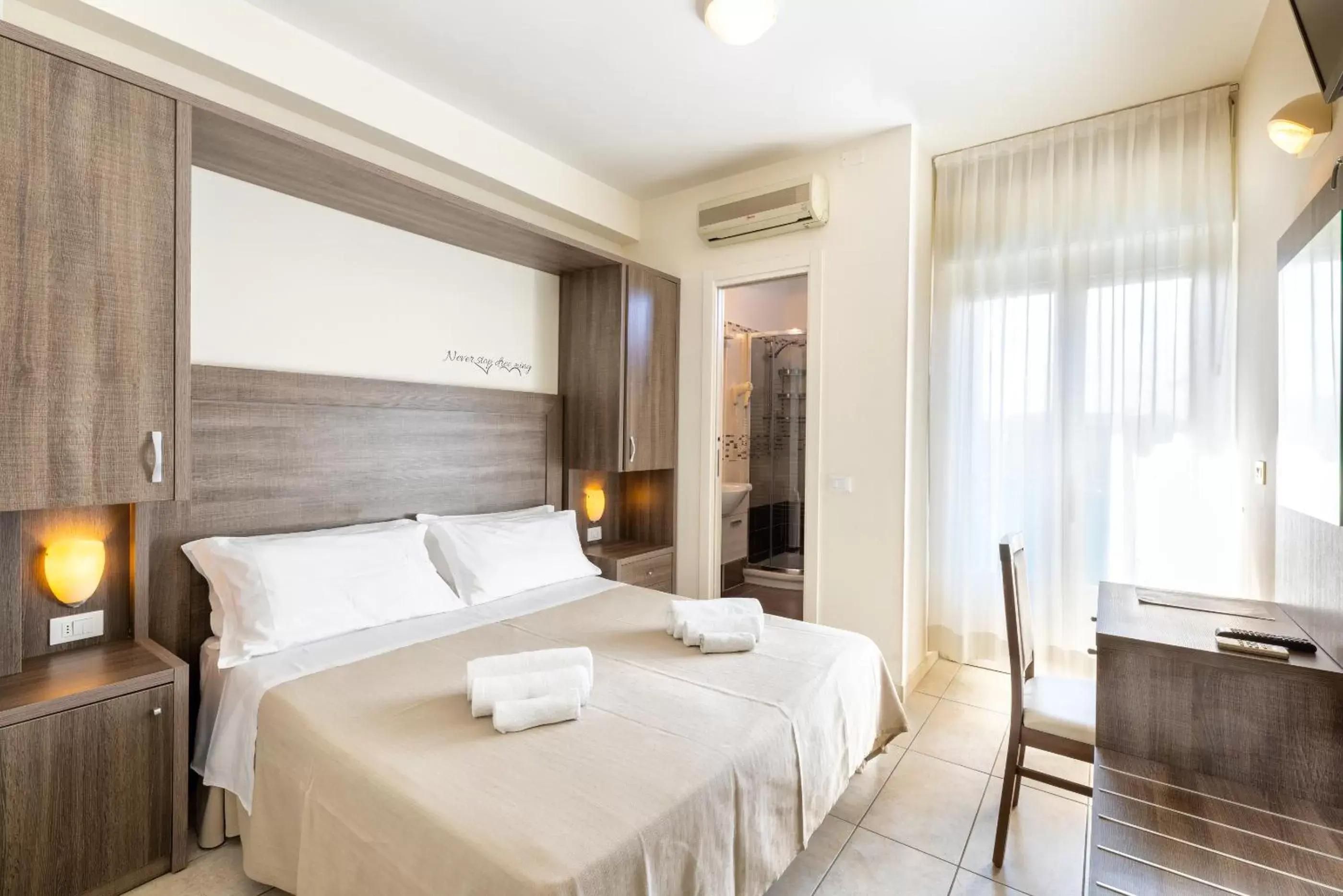 Double Room with Balcony in Hotel Edelweiss Riccione Double Room with Balcony in Hotel Edelweiss Riccione