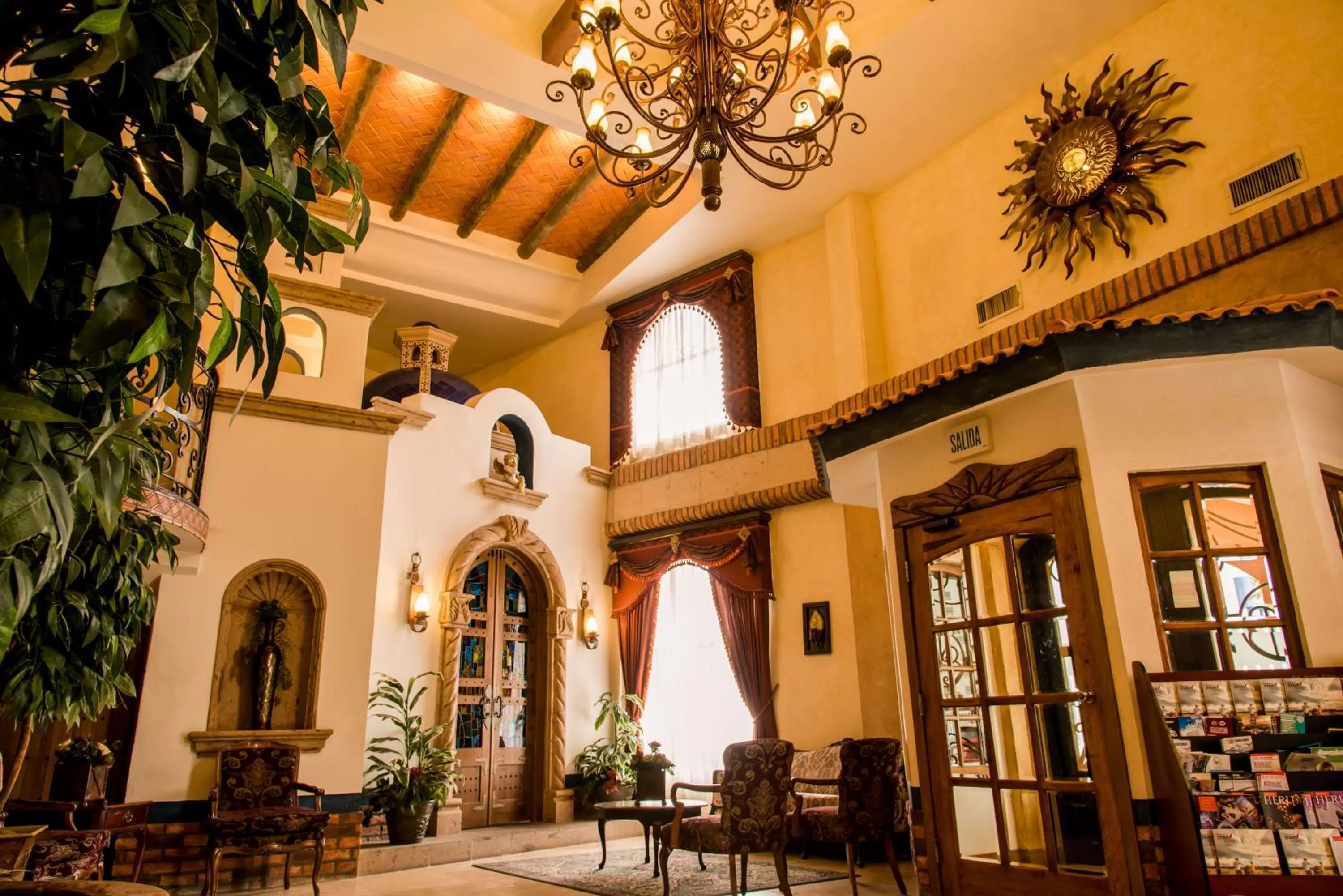 Lobby or reception in Hotel María Bonita Consulado Americano