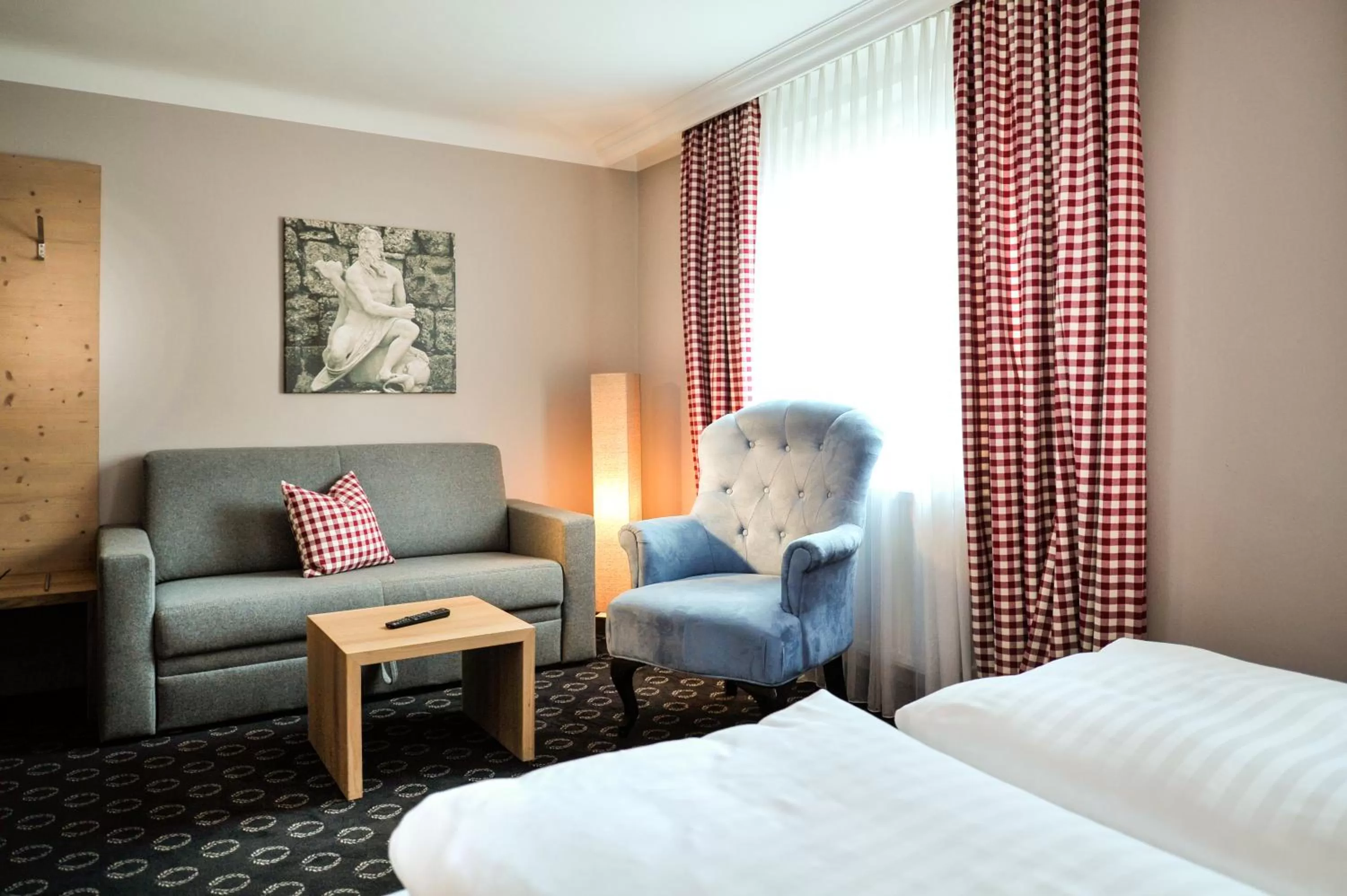 Bed in Hotel Markus Sittikus Salzburg