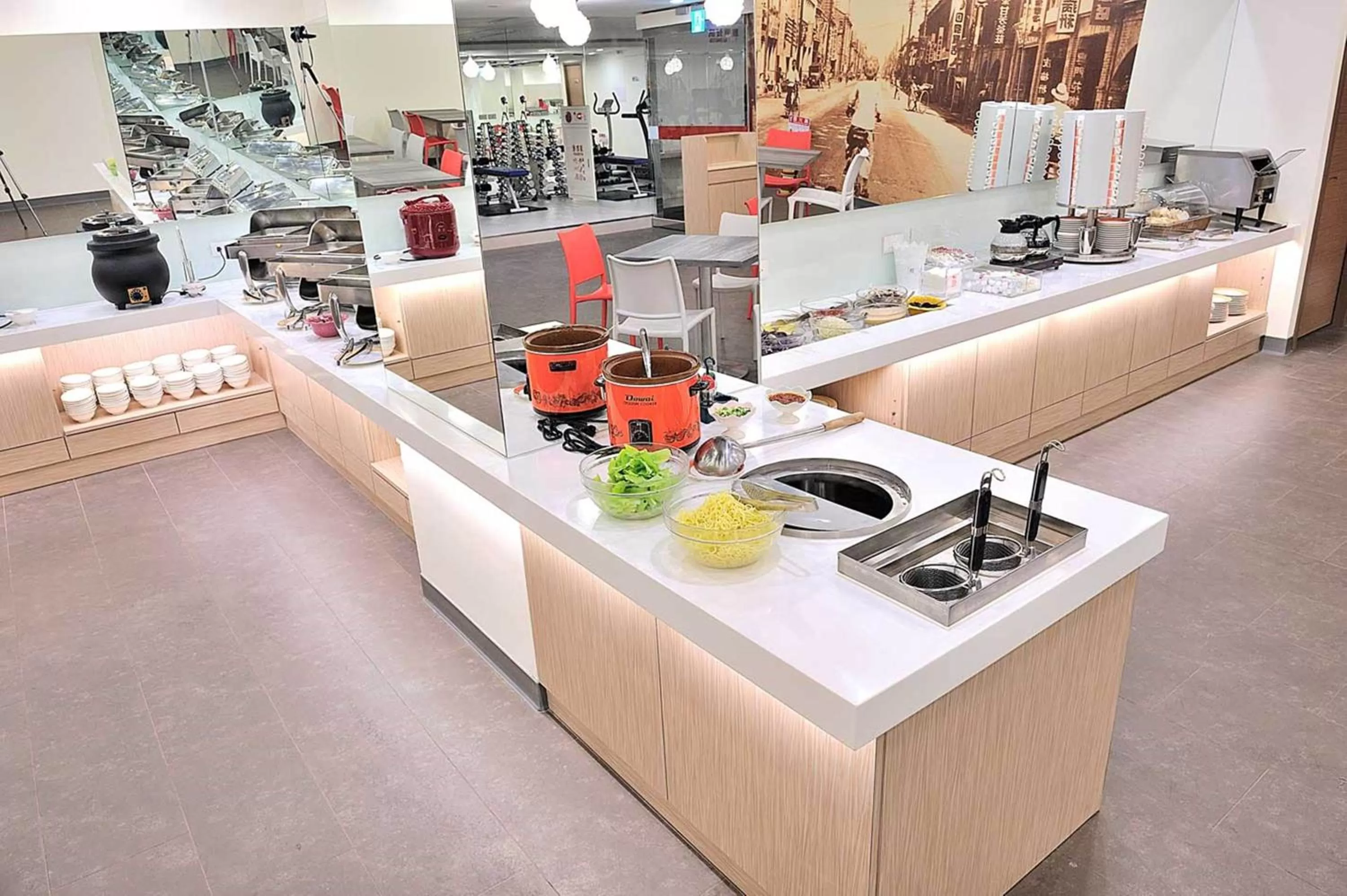 Breakfast in CU Hotel Taipei