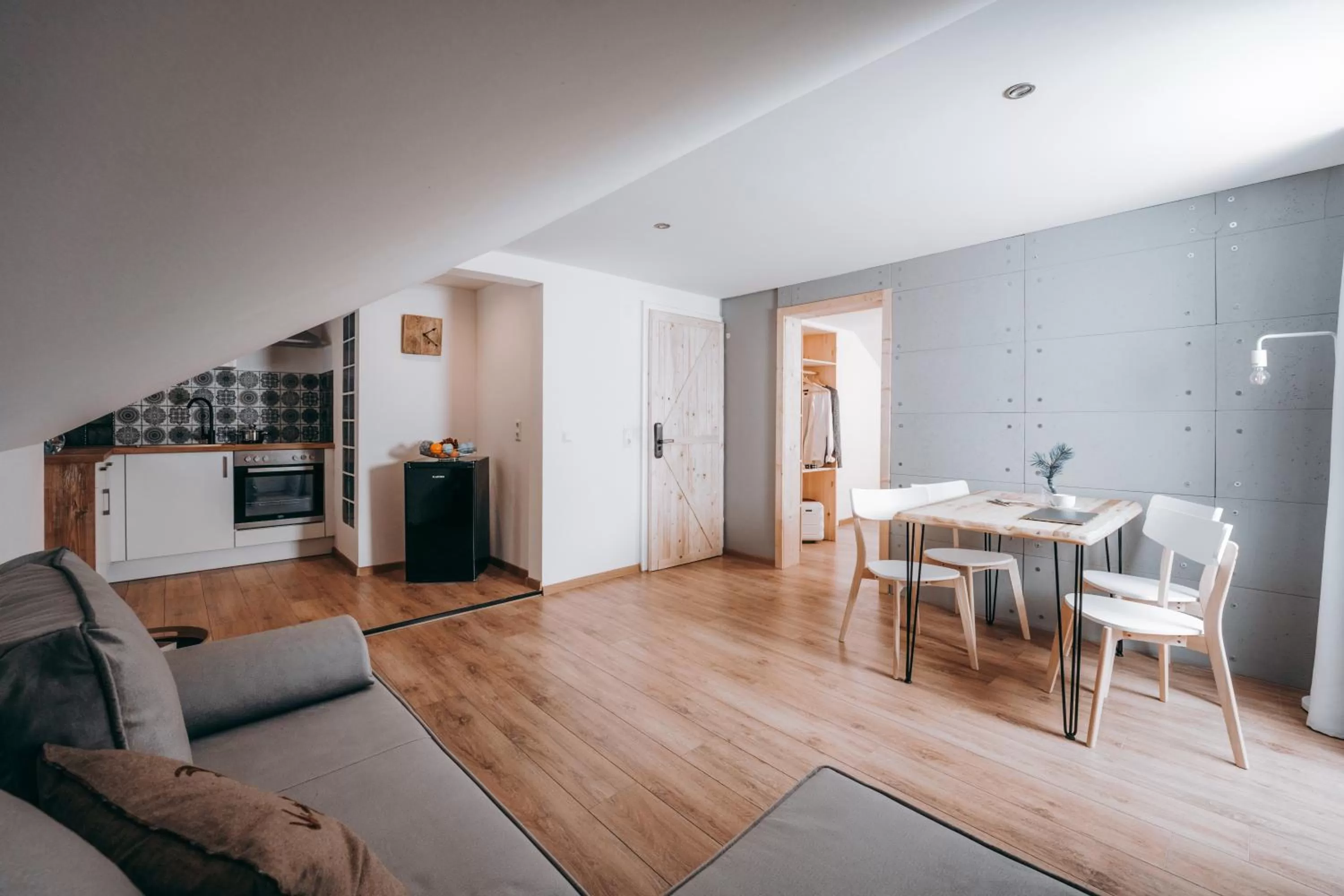 Kitchen or kitchenette in Black Forest Dream Apartments