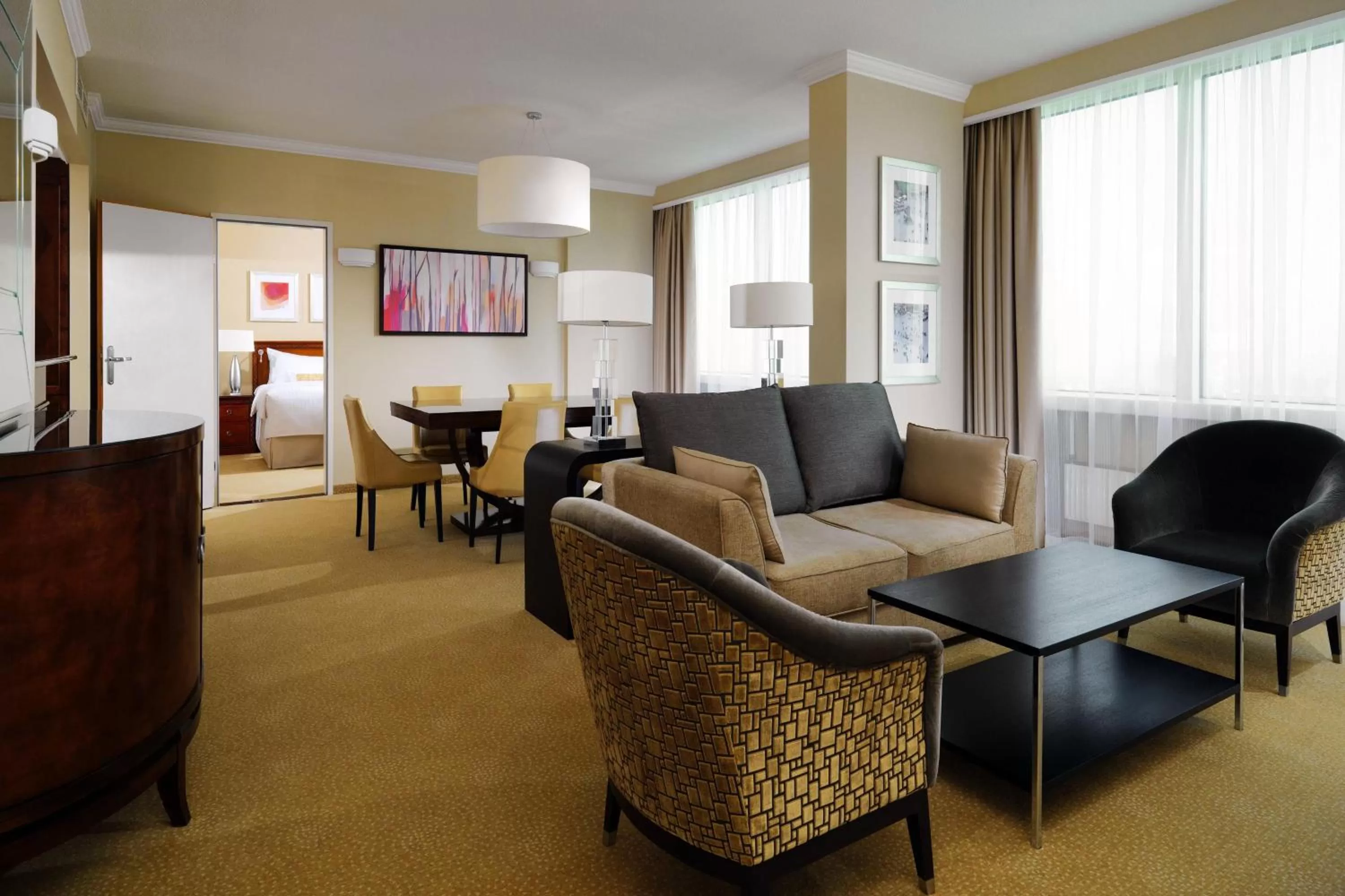 Living room in Warsaw Presidential Hotel