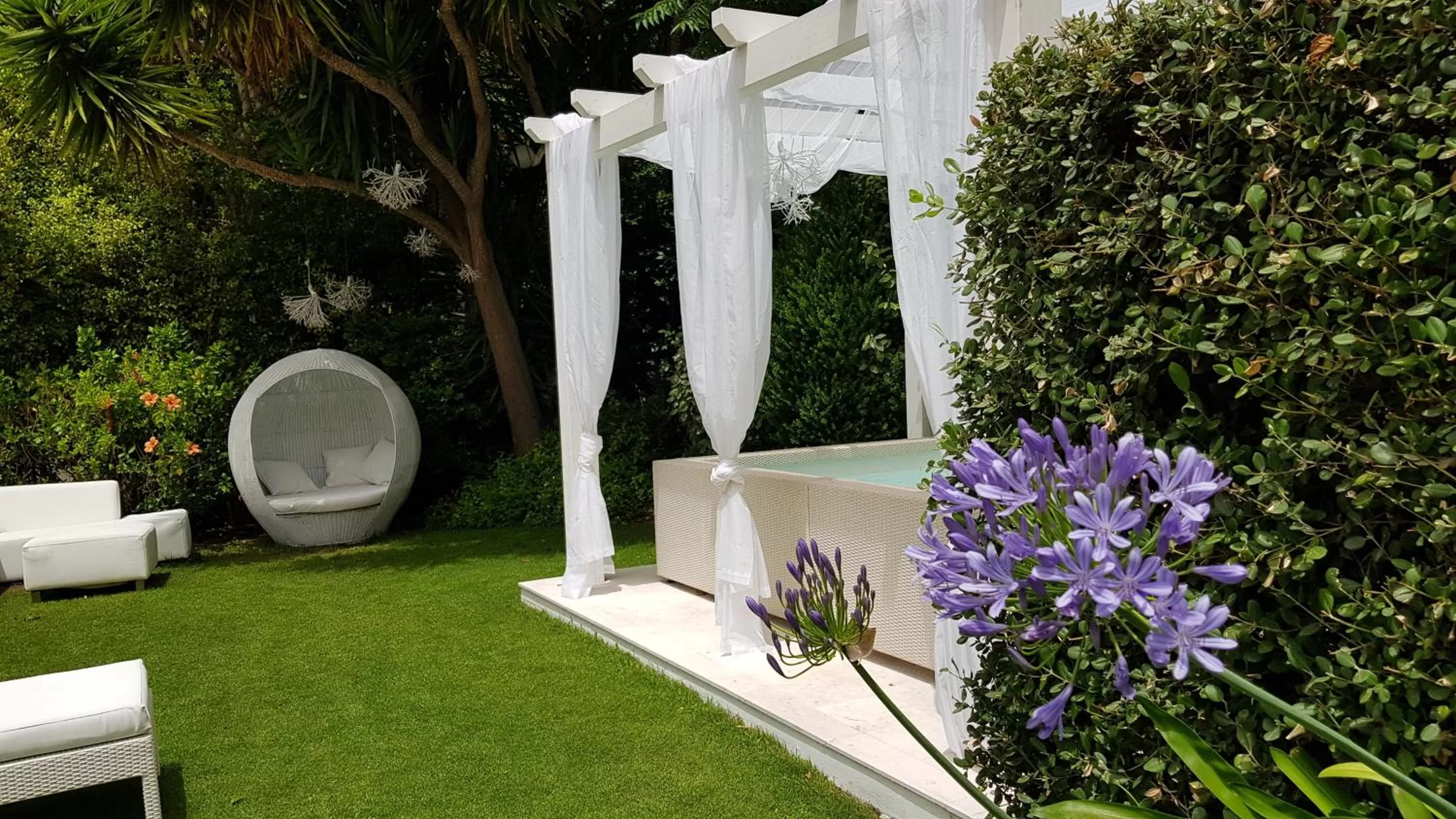 Garden in Hotel Villa Fanny