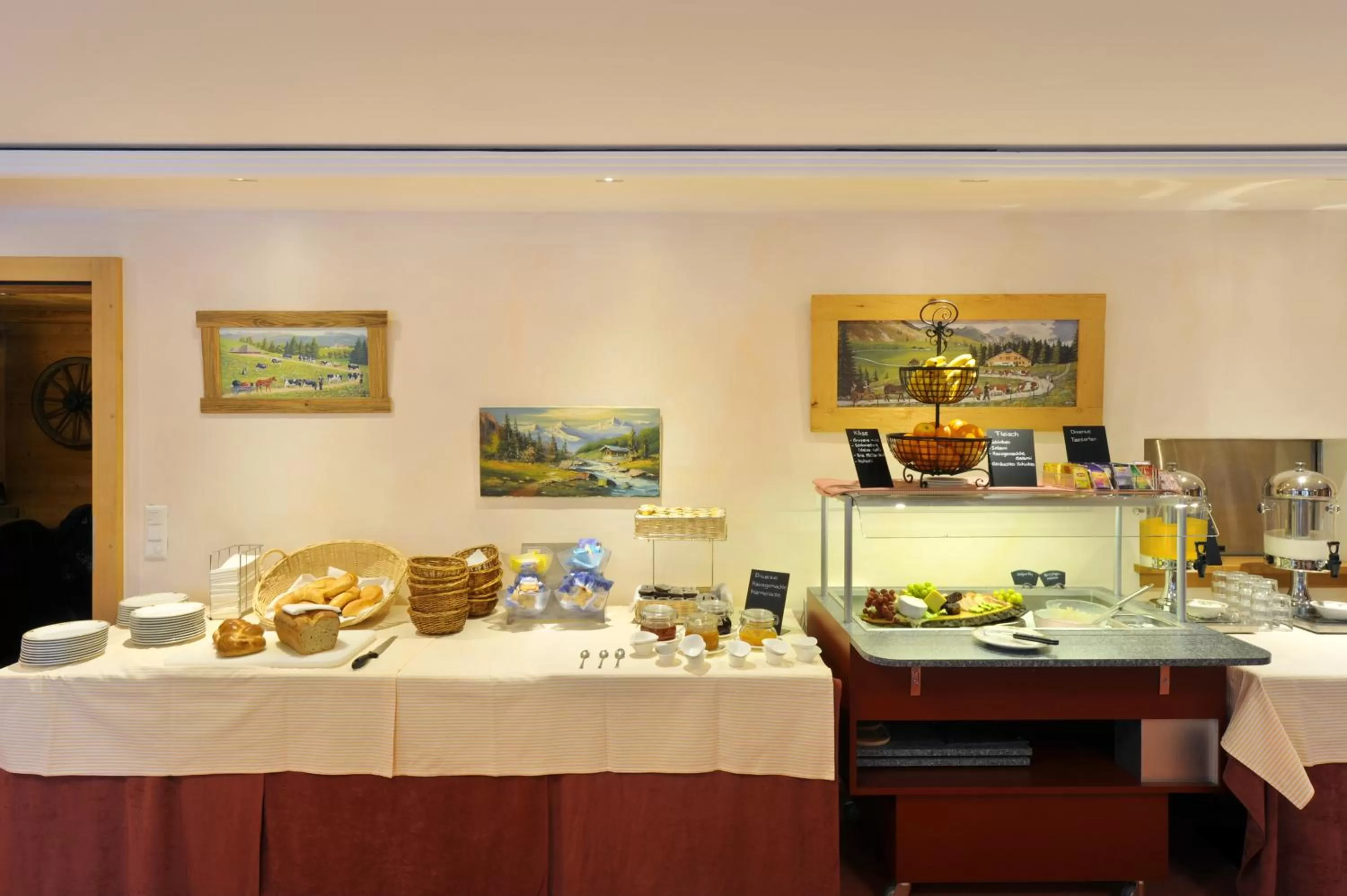 Buffet breakfast in Hotel Bellerive Gstaad