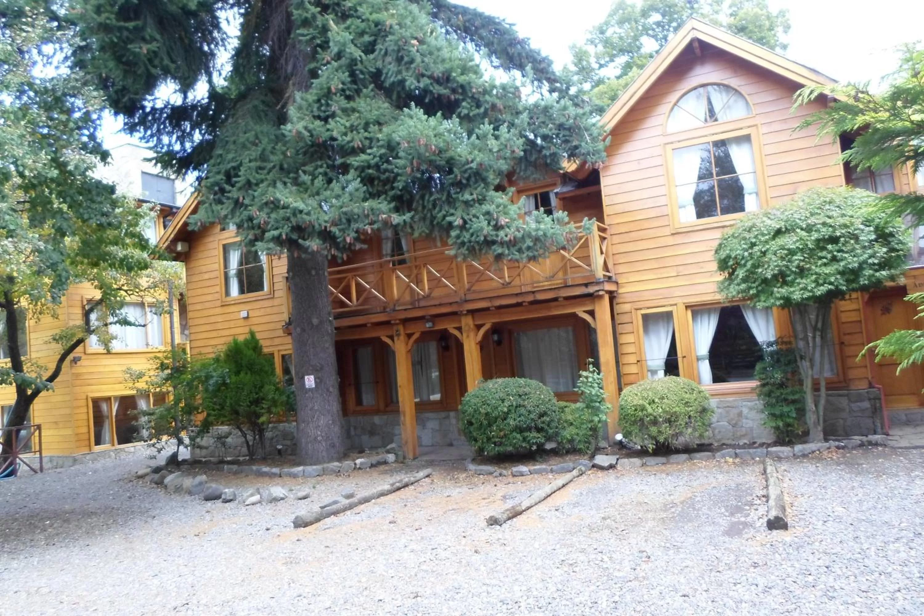 Property building in Apart Hotel Robles del Sur