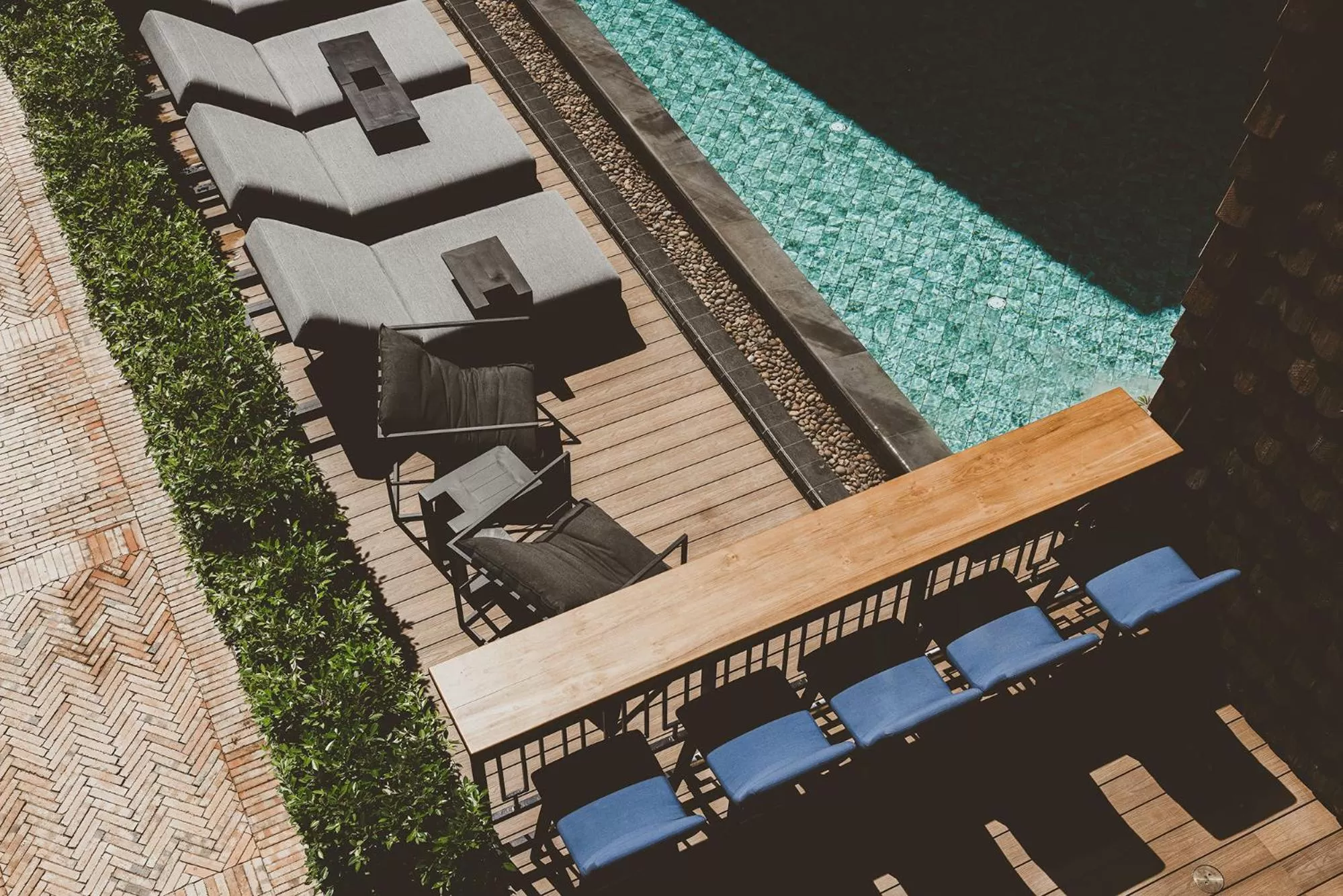 Pool view in THEE Vijit Lanna by TH District