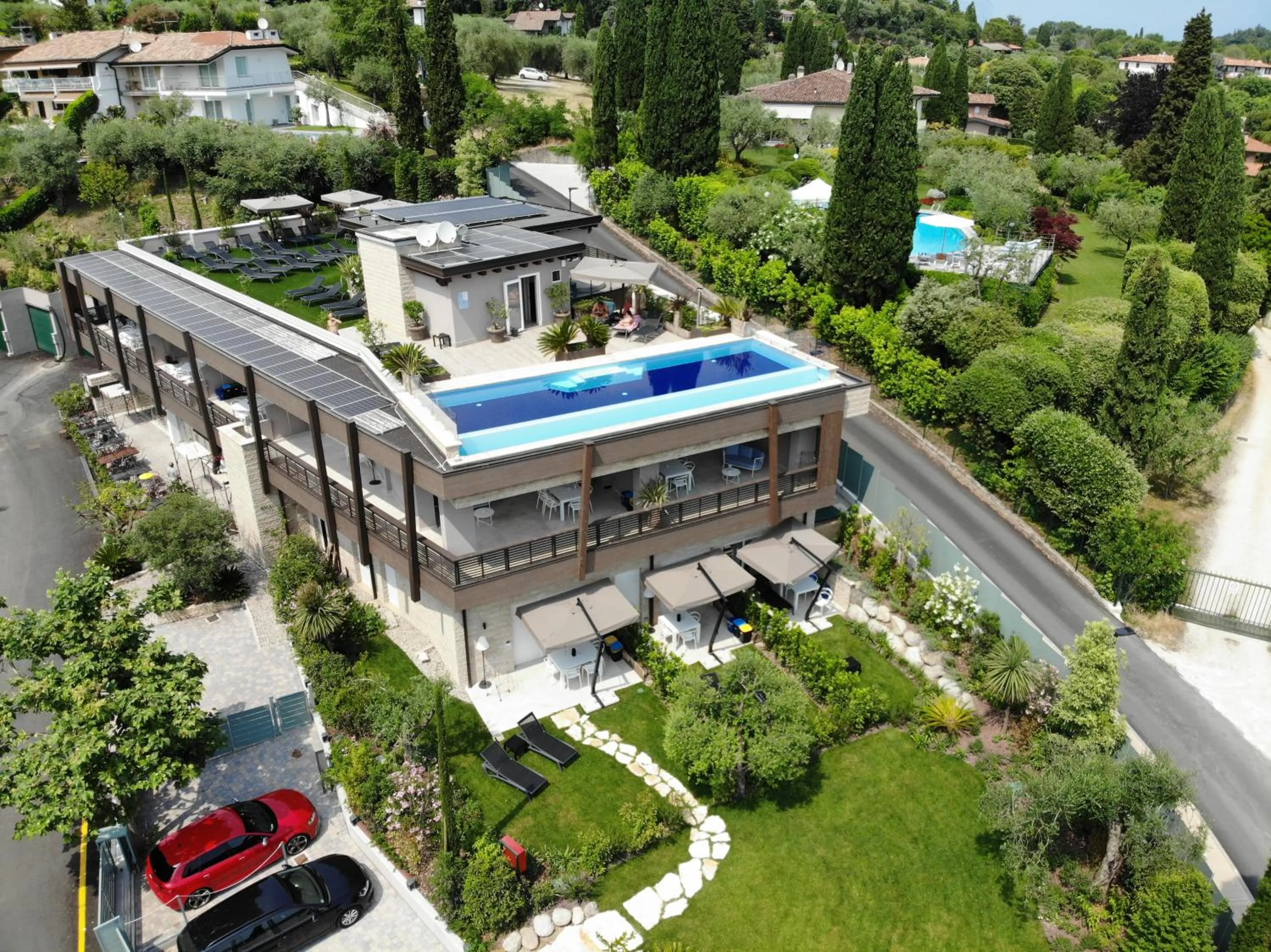 Bird's eye view in Lamasu RioVerde - Lago di Garda