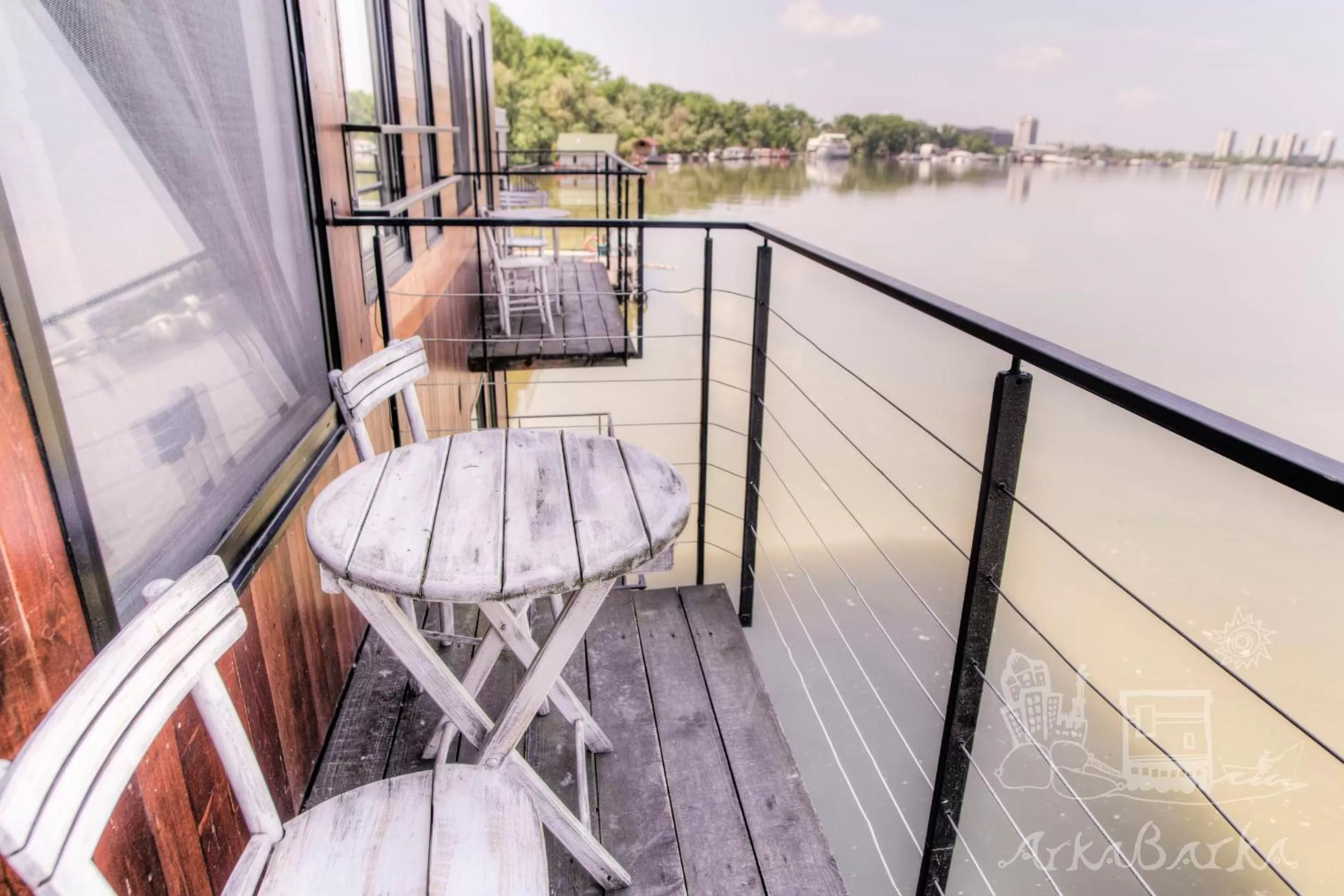 Spring, Balcony/Terrace in ArkaBarka 2- Floating Dream Rooms and Apartments