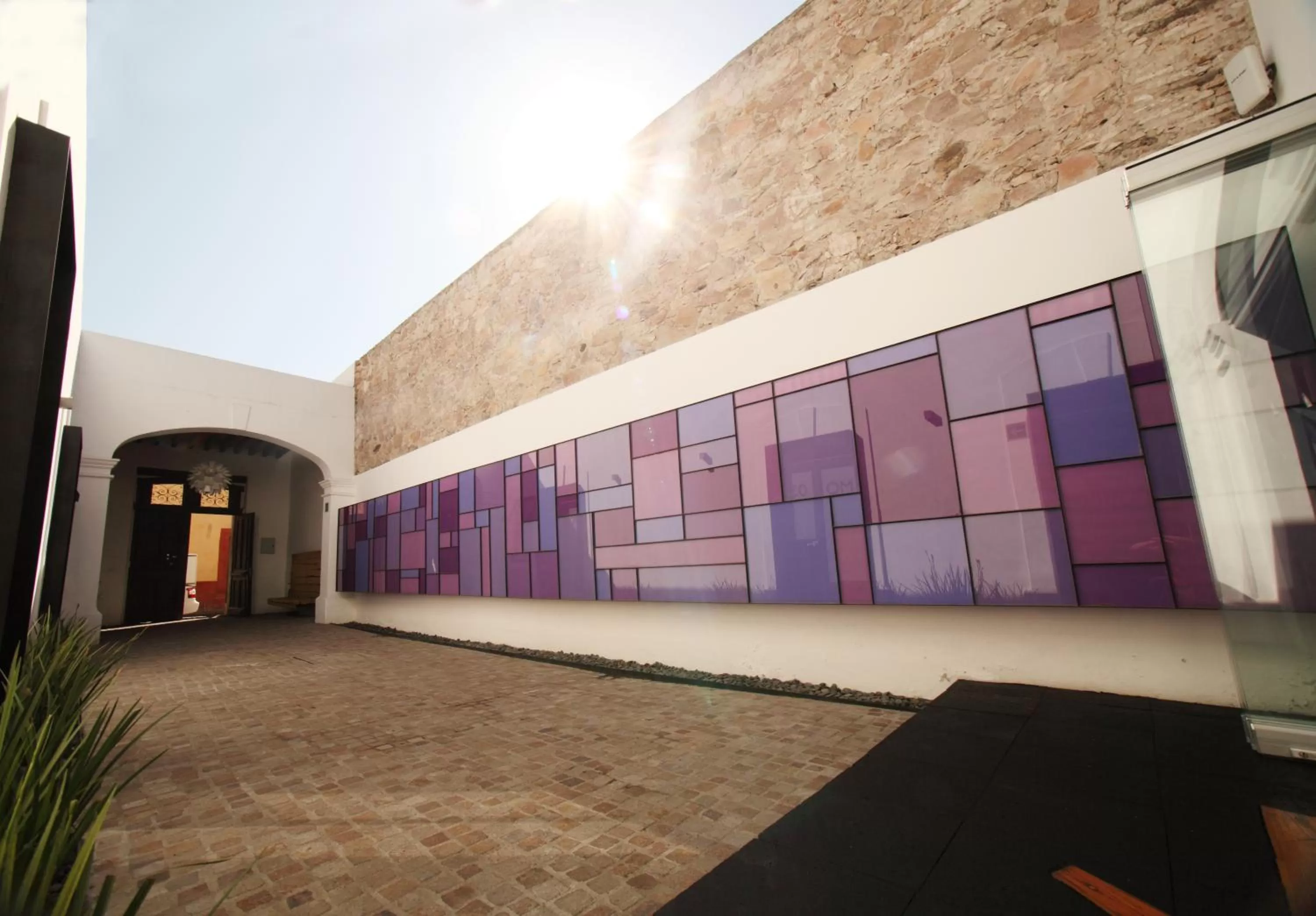 Patio in Hotel Boutique MO17