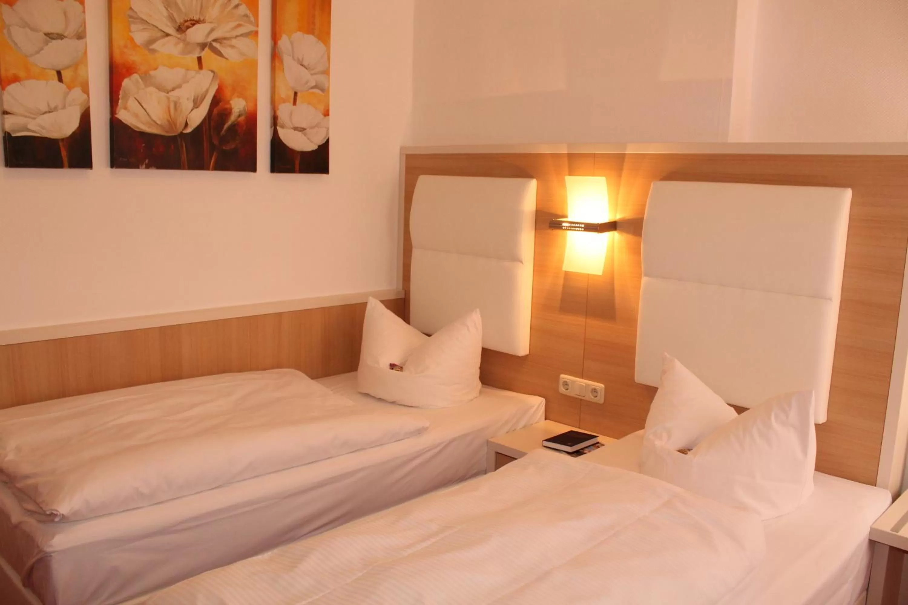 Bed in Hotel Fürsteneck