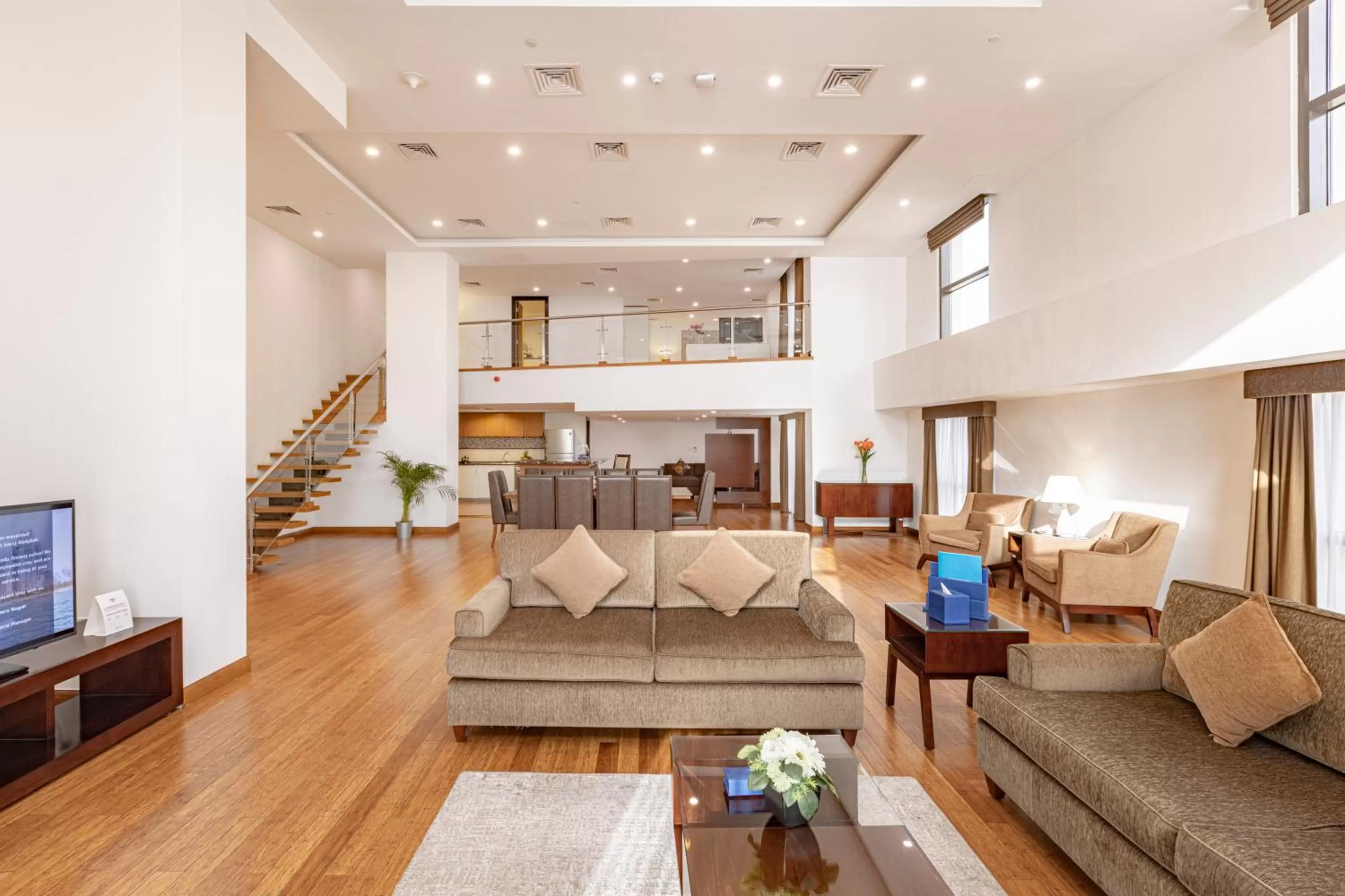 Seating area in Roda Amwaj Suites Jumeirah Beach Residence