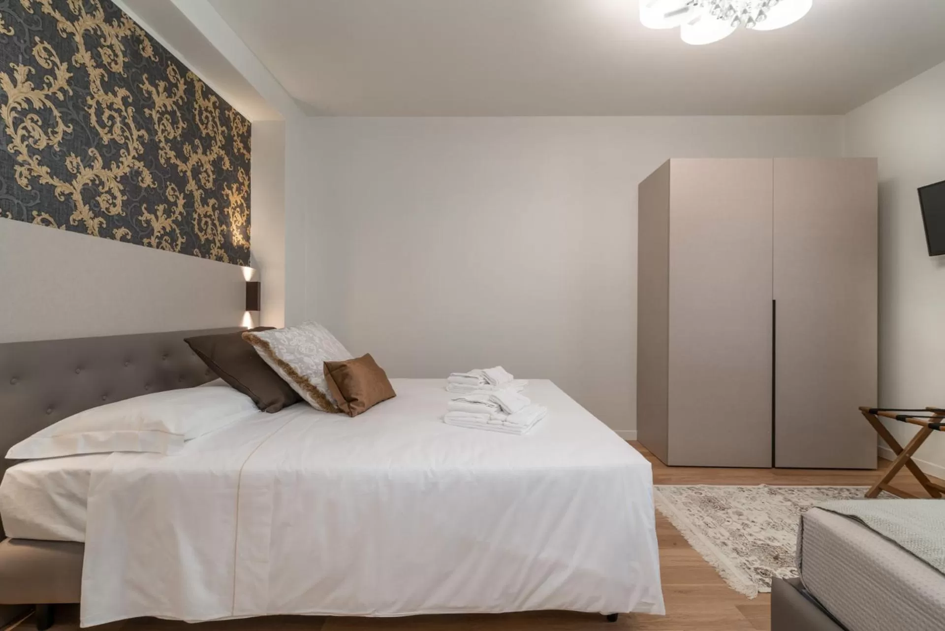 Bedroom, Bed in Hotel Grifoni