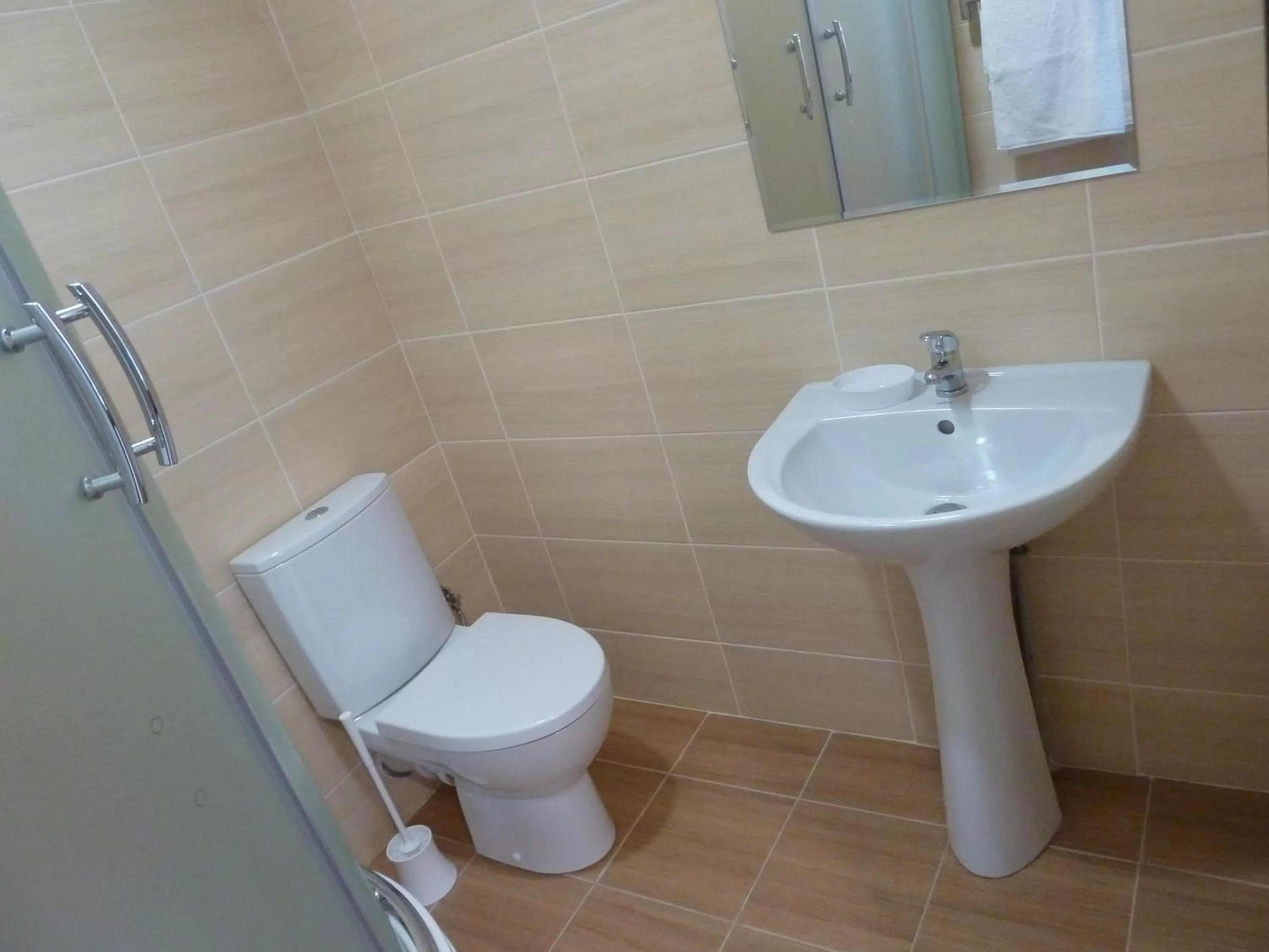 Decorative detail, Bathroom in Sky Hotel