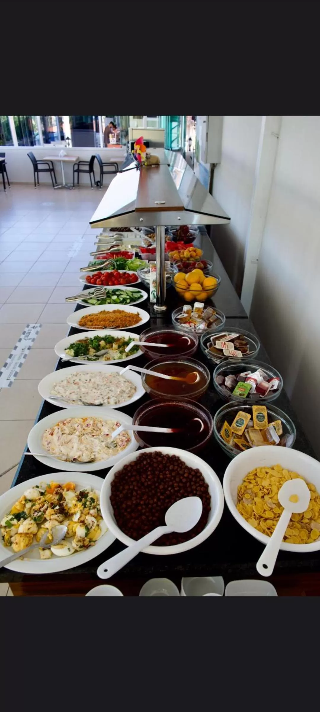 Buffet breakfast in Ozmen Hotel Old Town Kaleiçi