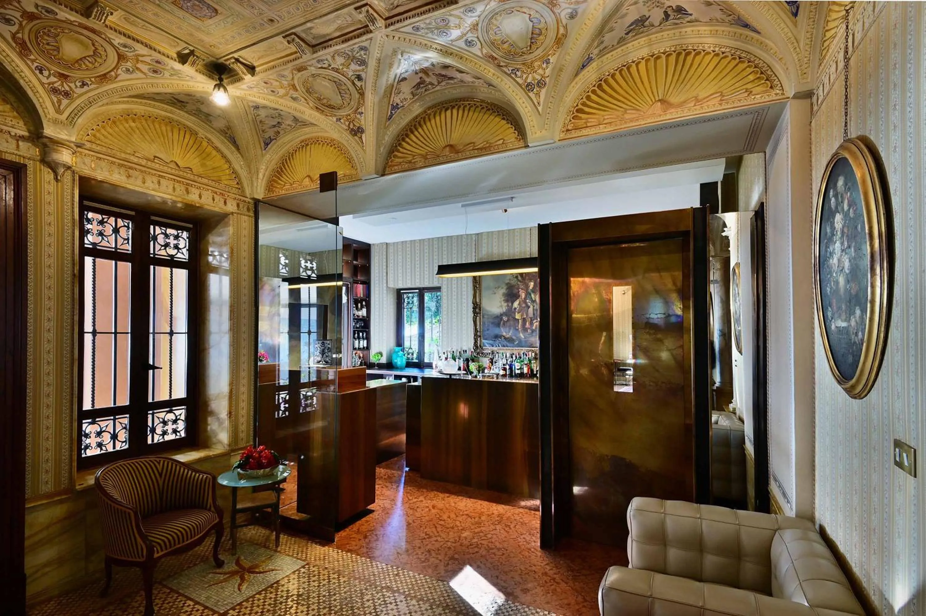 Lobby or reception in Hotel Villa Fiordaliso