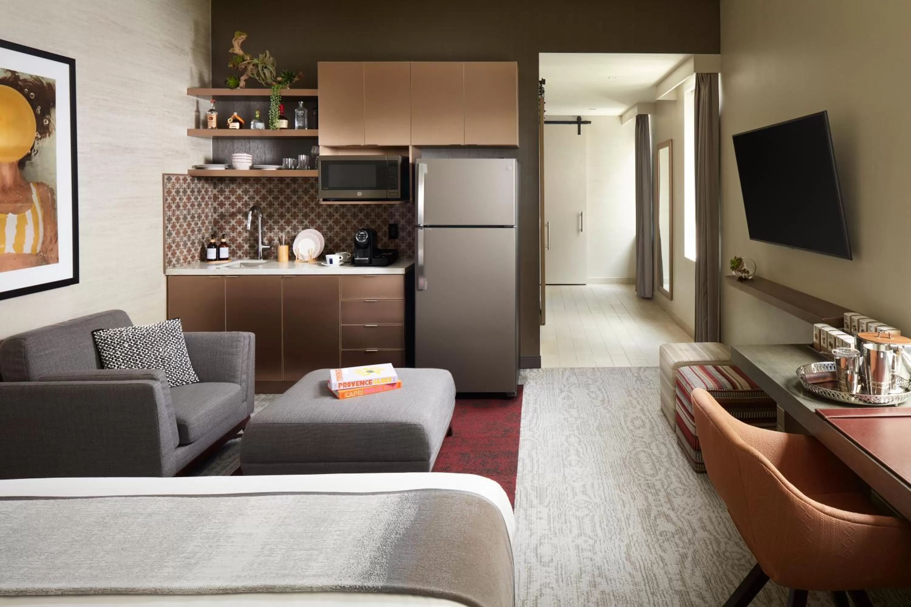 Kitchen or kitchenette in THesis Hotel Miami Coral Gables, Curio Collection by Hilton