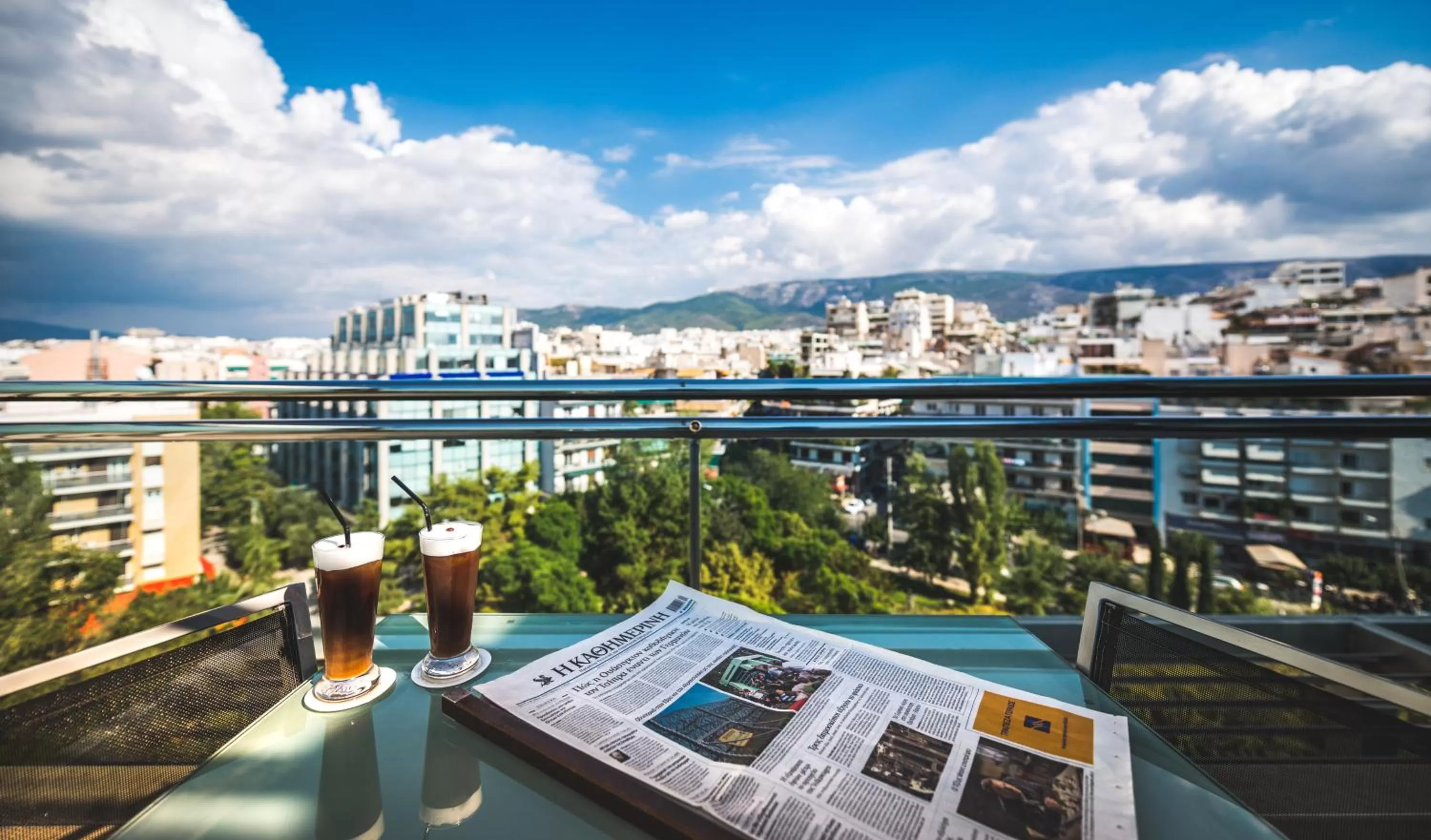 City view in Golden Age Athens Hotel