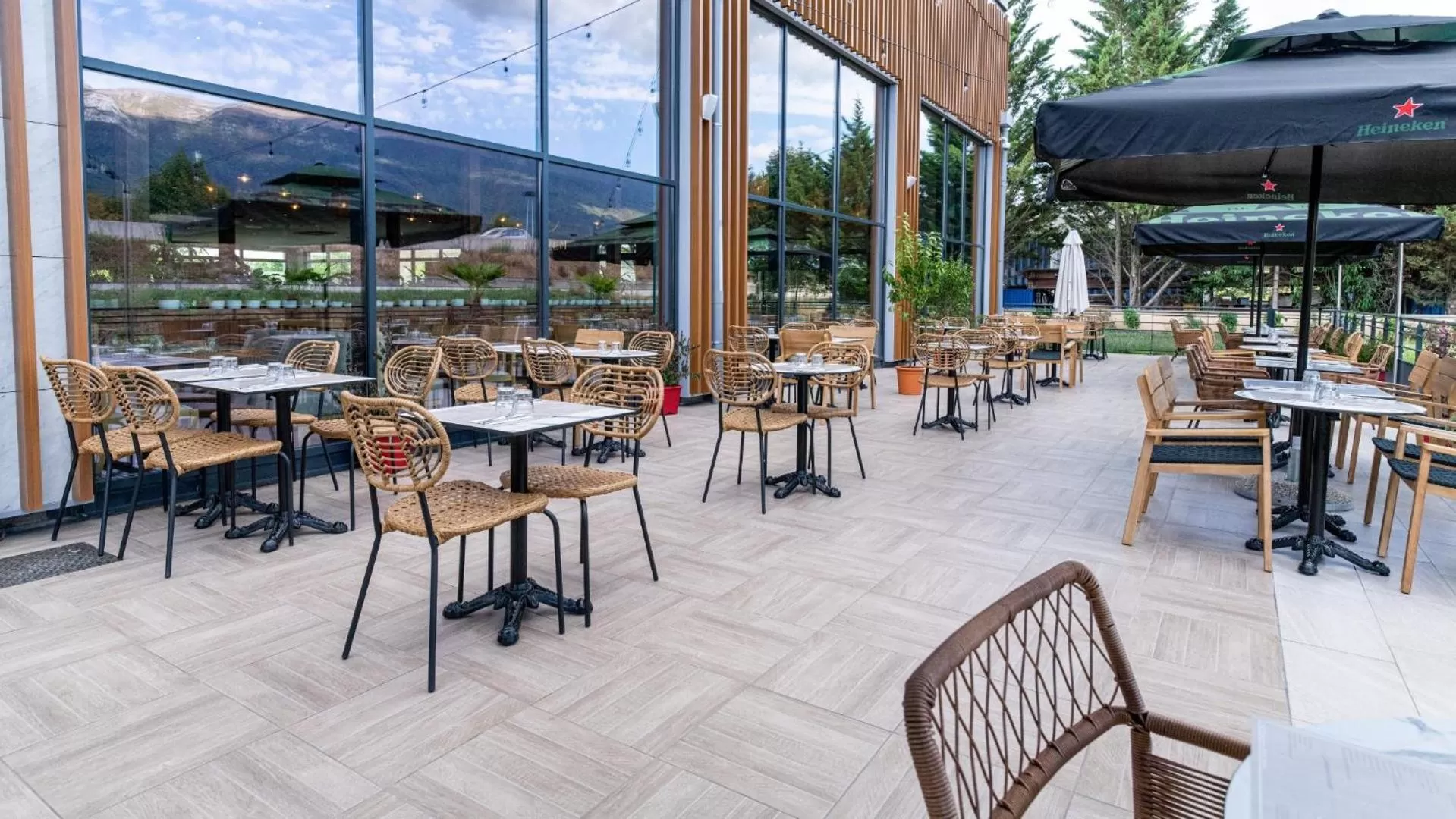 Patio in Woods Genève-Thoiry