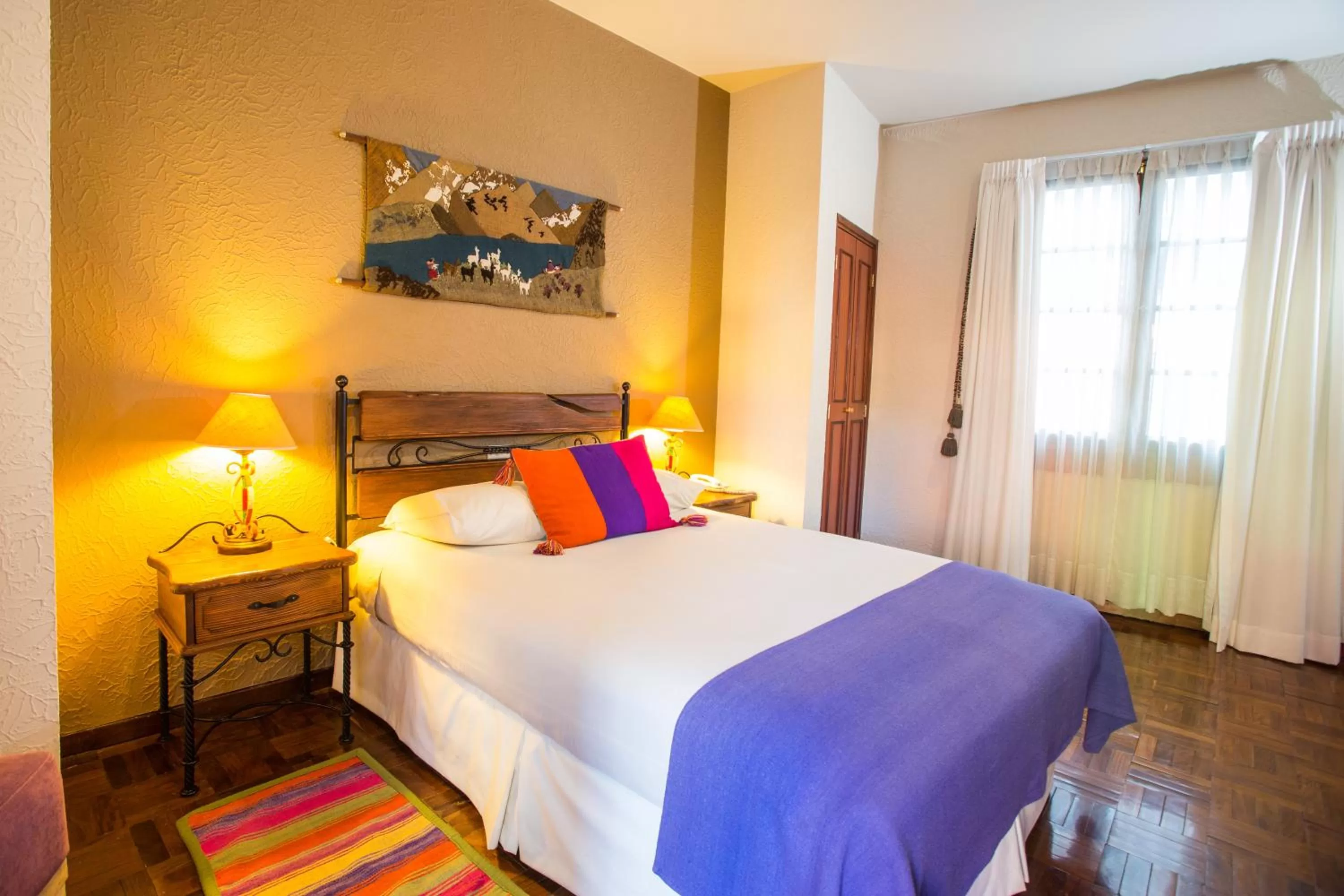 Bed in Hotel Rosario La Paz