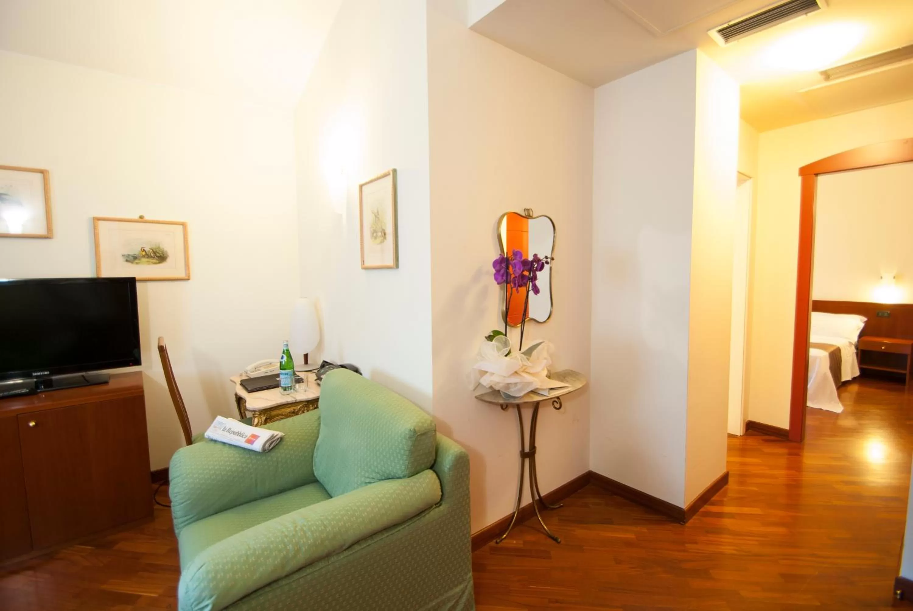 Living room in Alla Rocca Hotel Conference & Restaurant